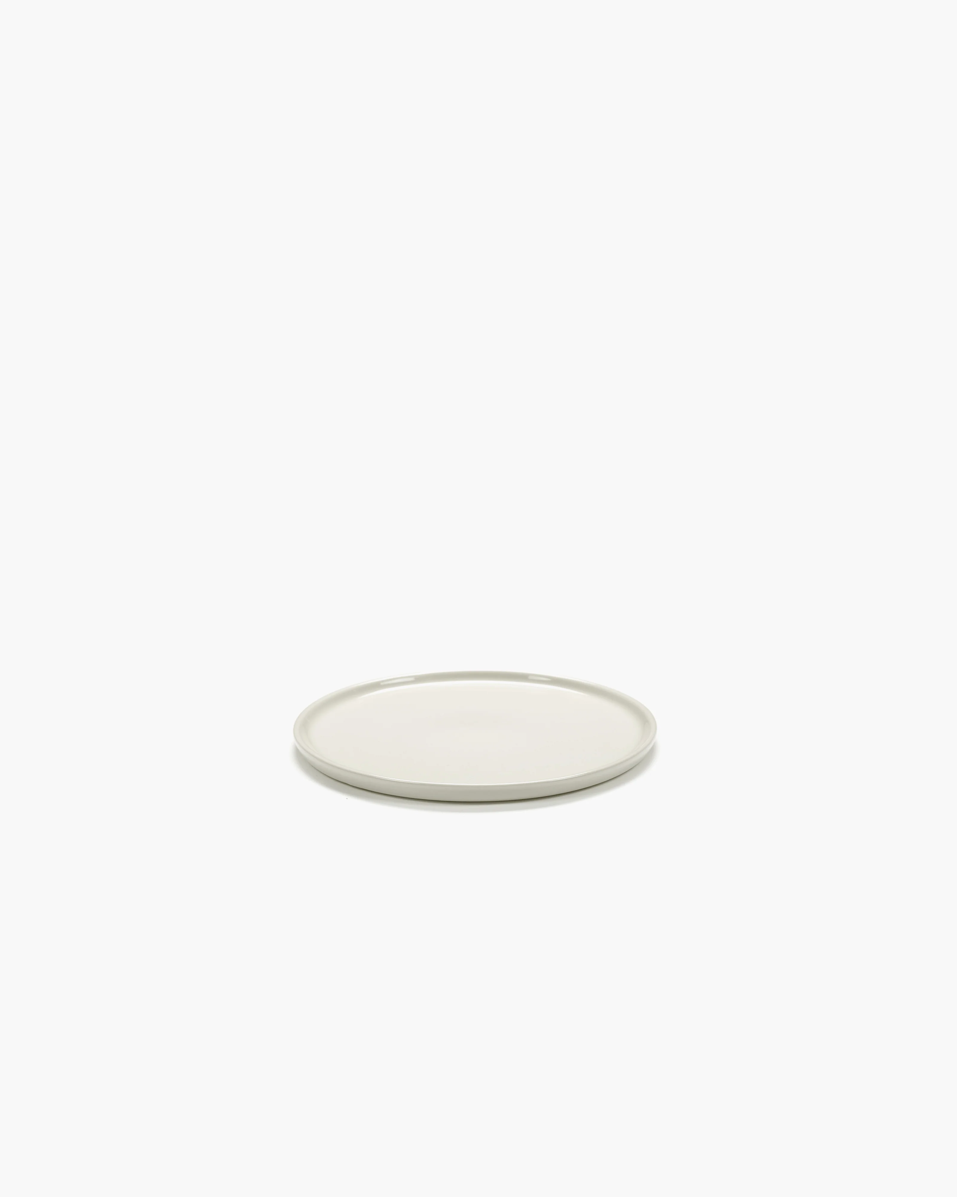 Low dessert plate ivory Cena