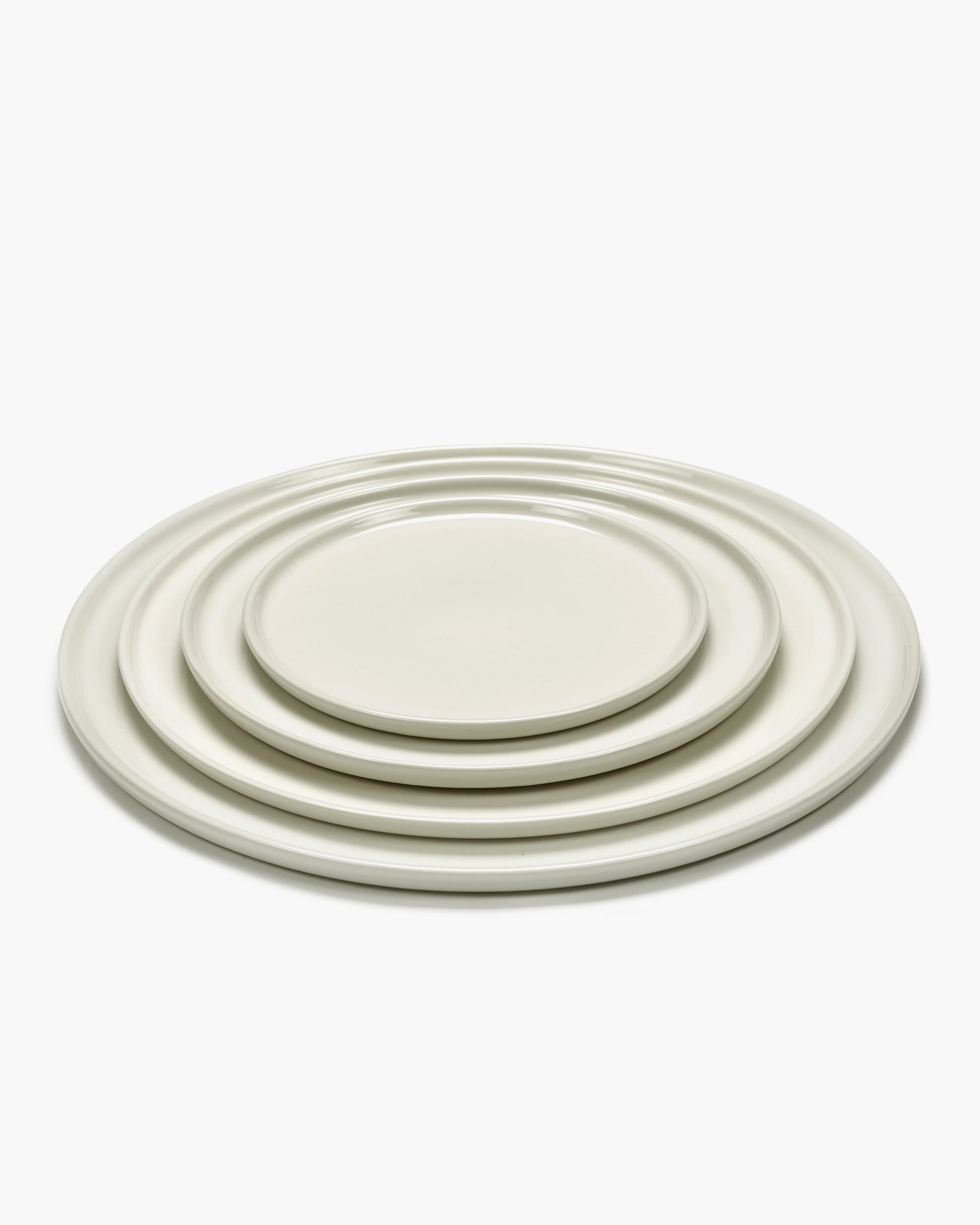 Low dessert plate ivory Cena - Image 3