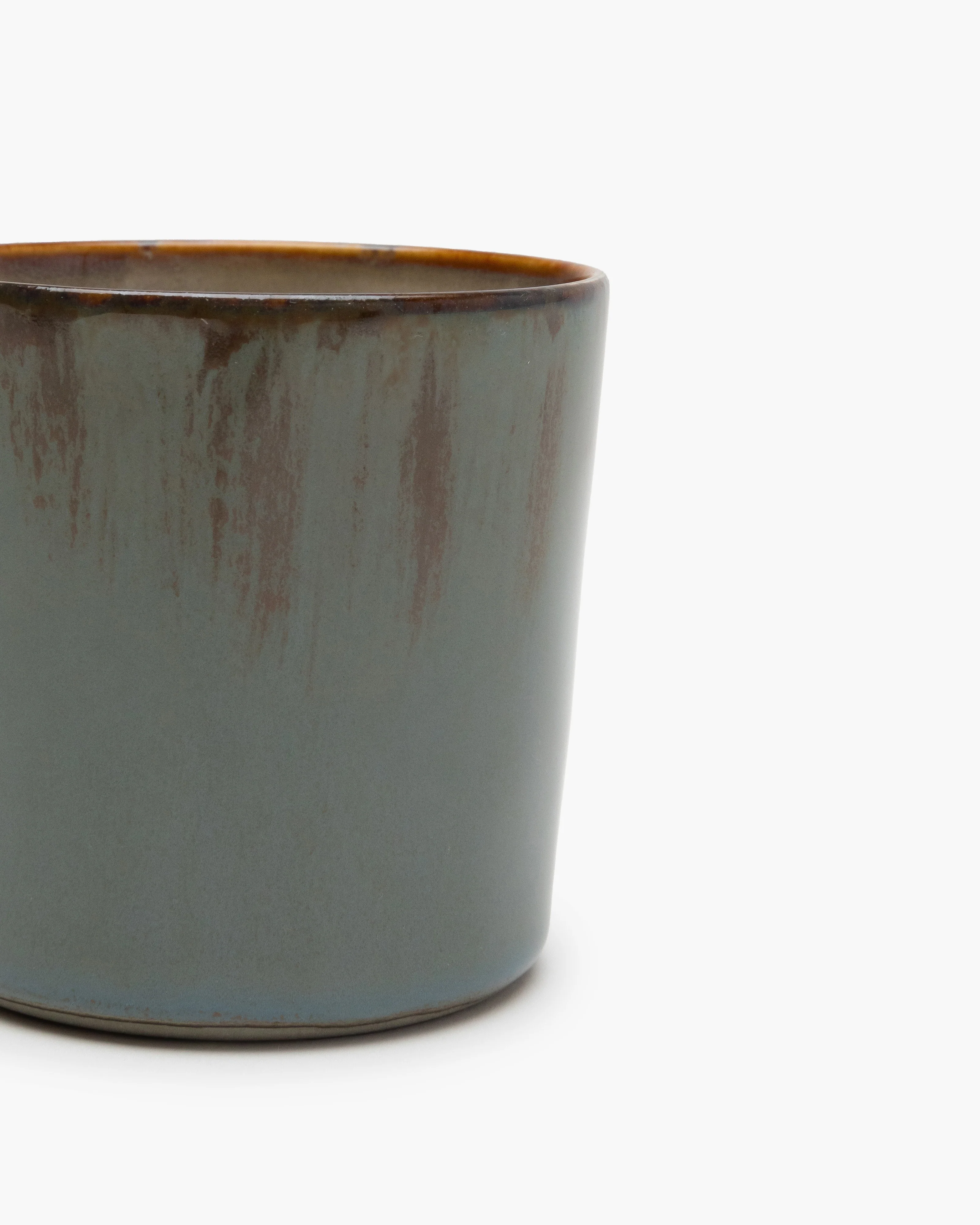 Mug cylinder high smoky blue/misty gray Terres de rêves - Image 3