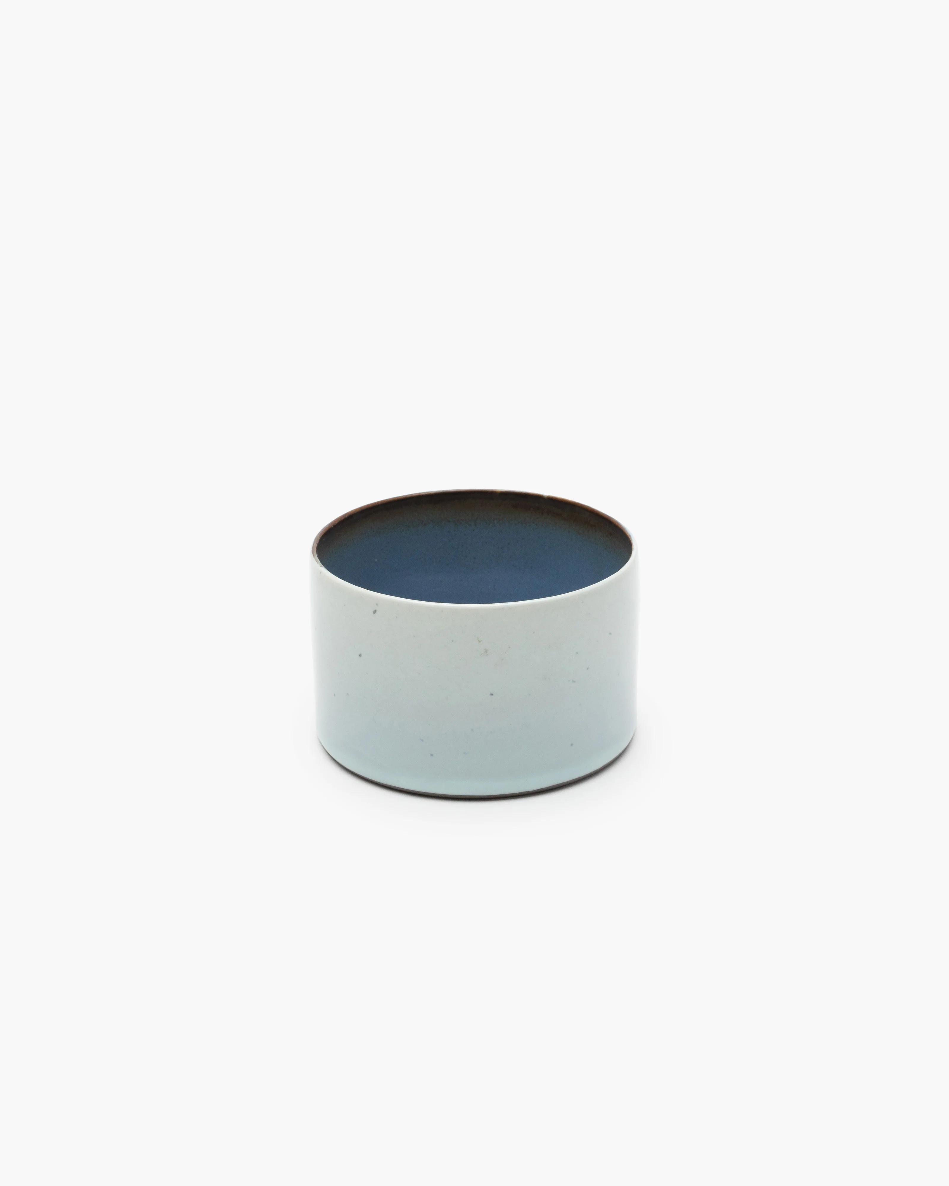 Mug cylinder low light blue/smoky blue Terres de rêves