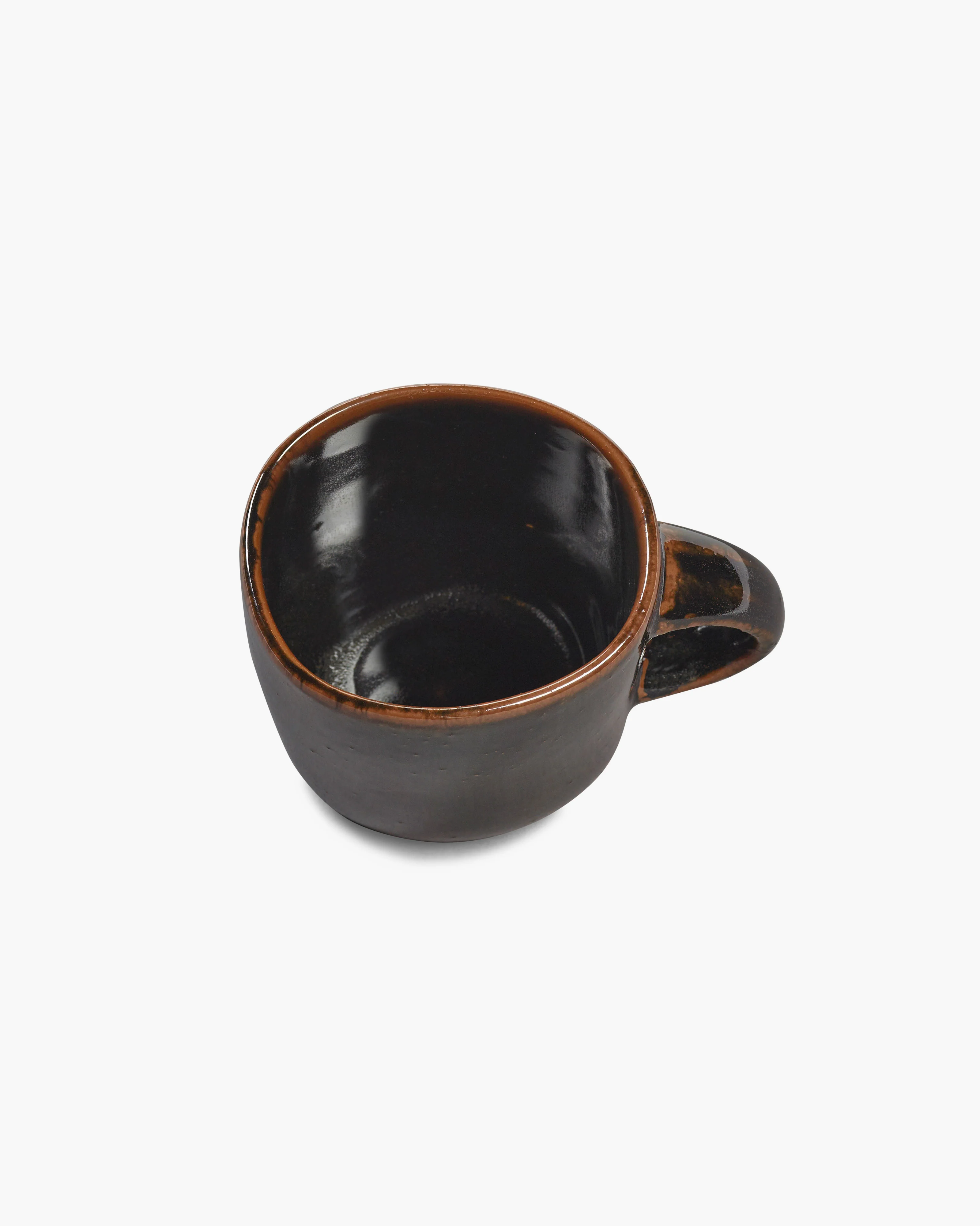 Mug dark brown Out of lines - Image 3