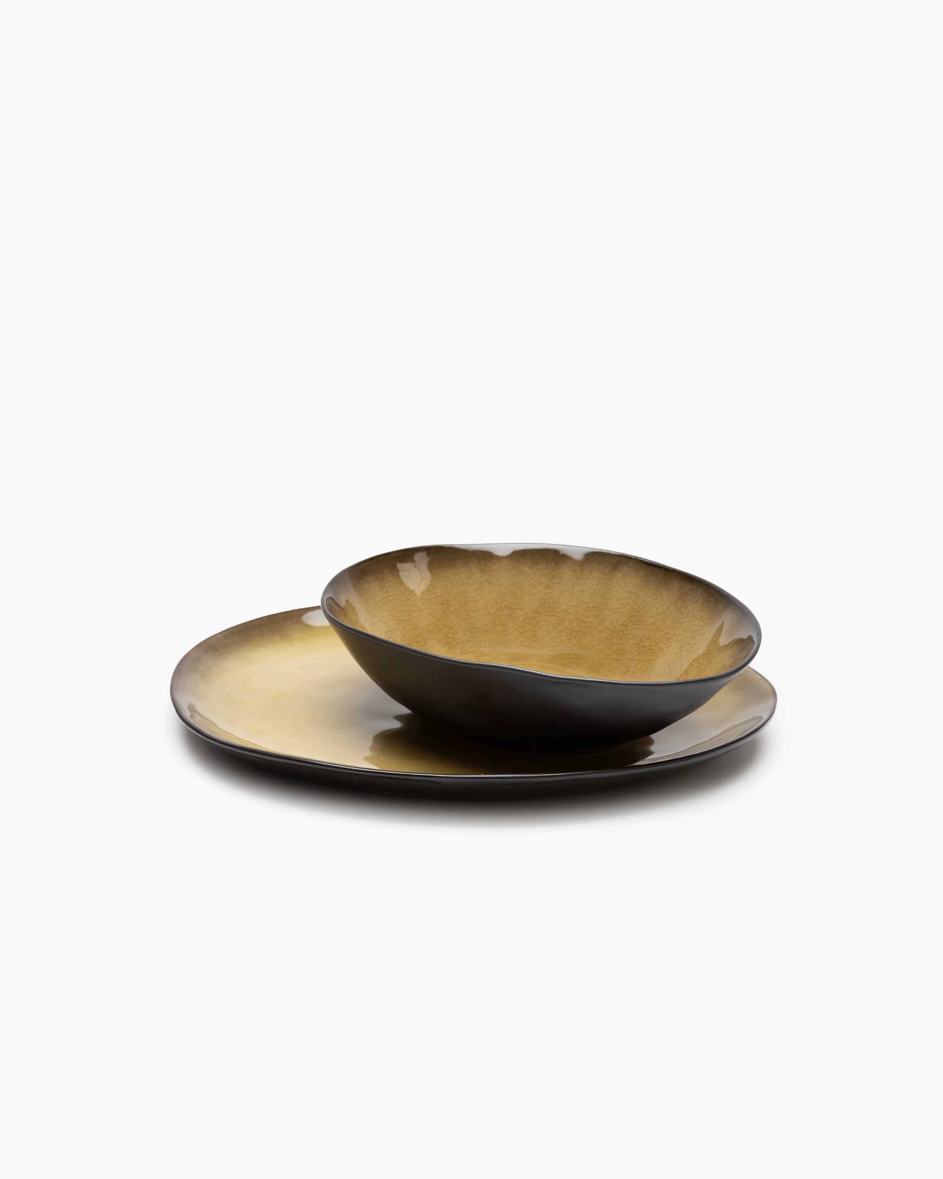 Oval bowl L green Pure - Image 5