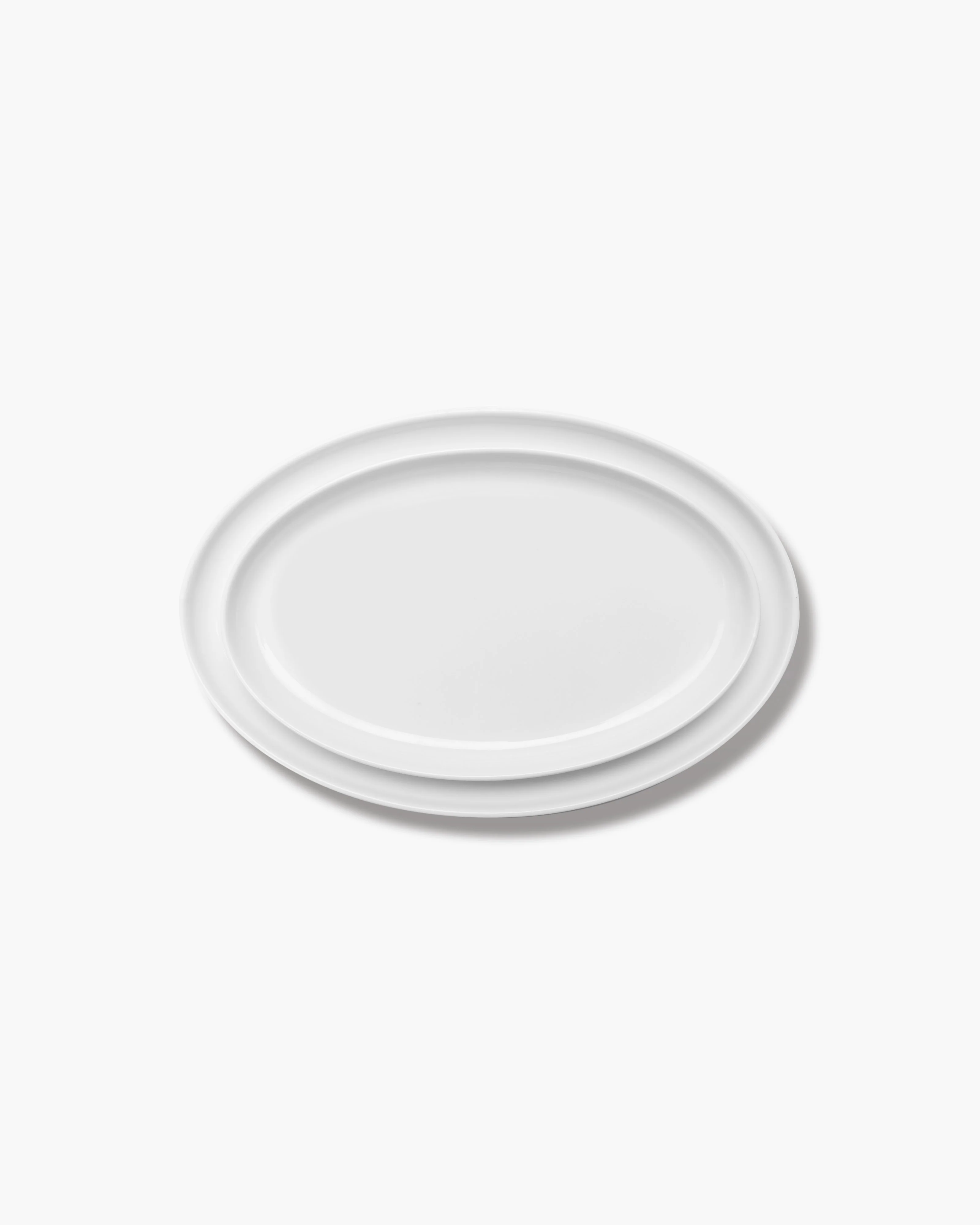 Oval plate M white matt Passe-partout - Image 3