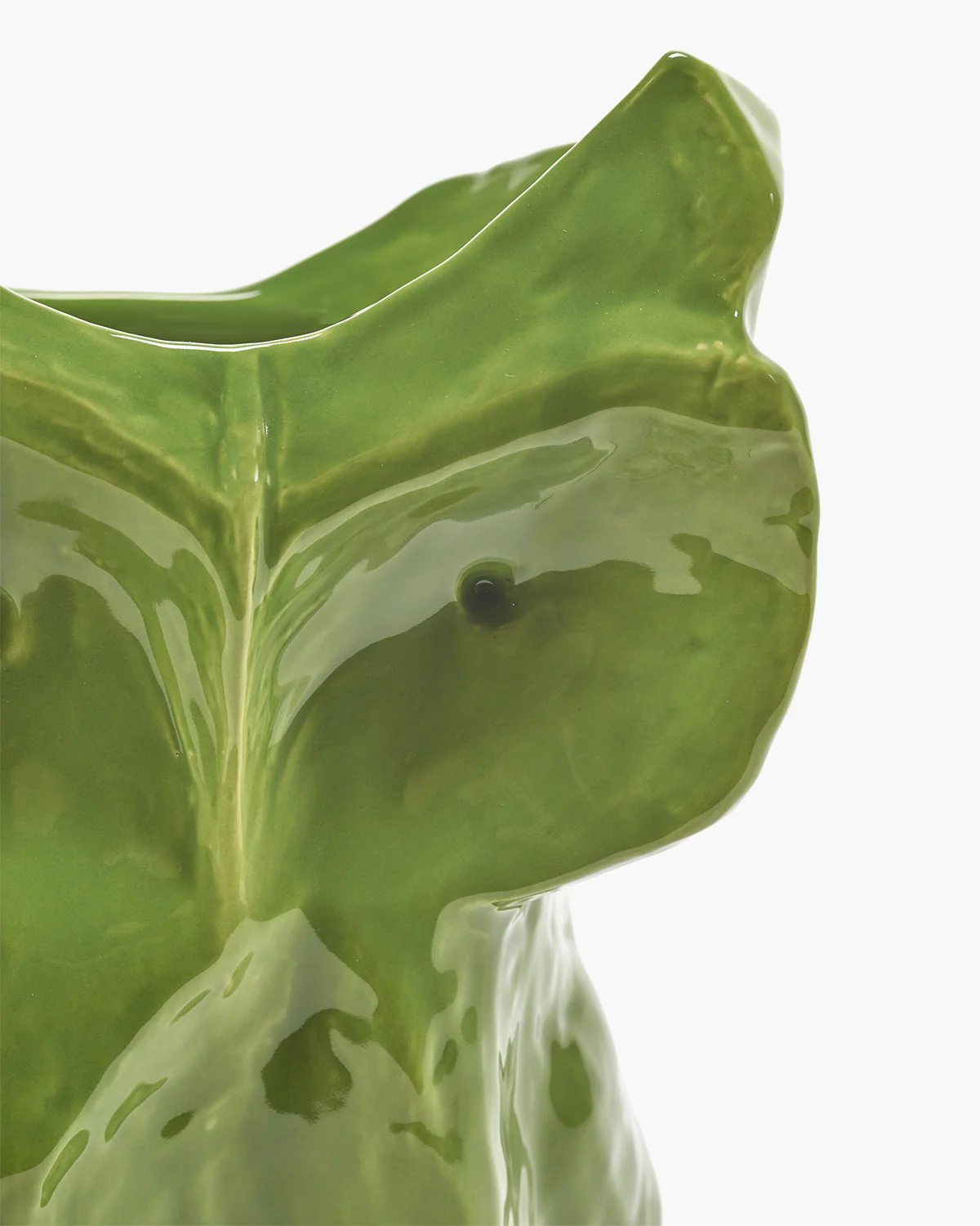 Owl vase L green After Midnight - Image 4