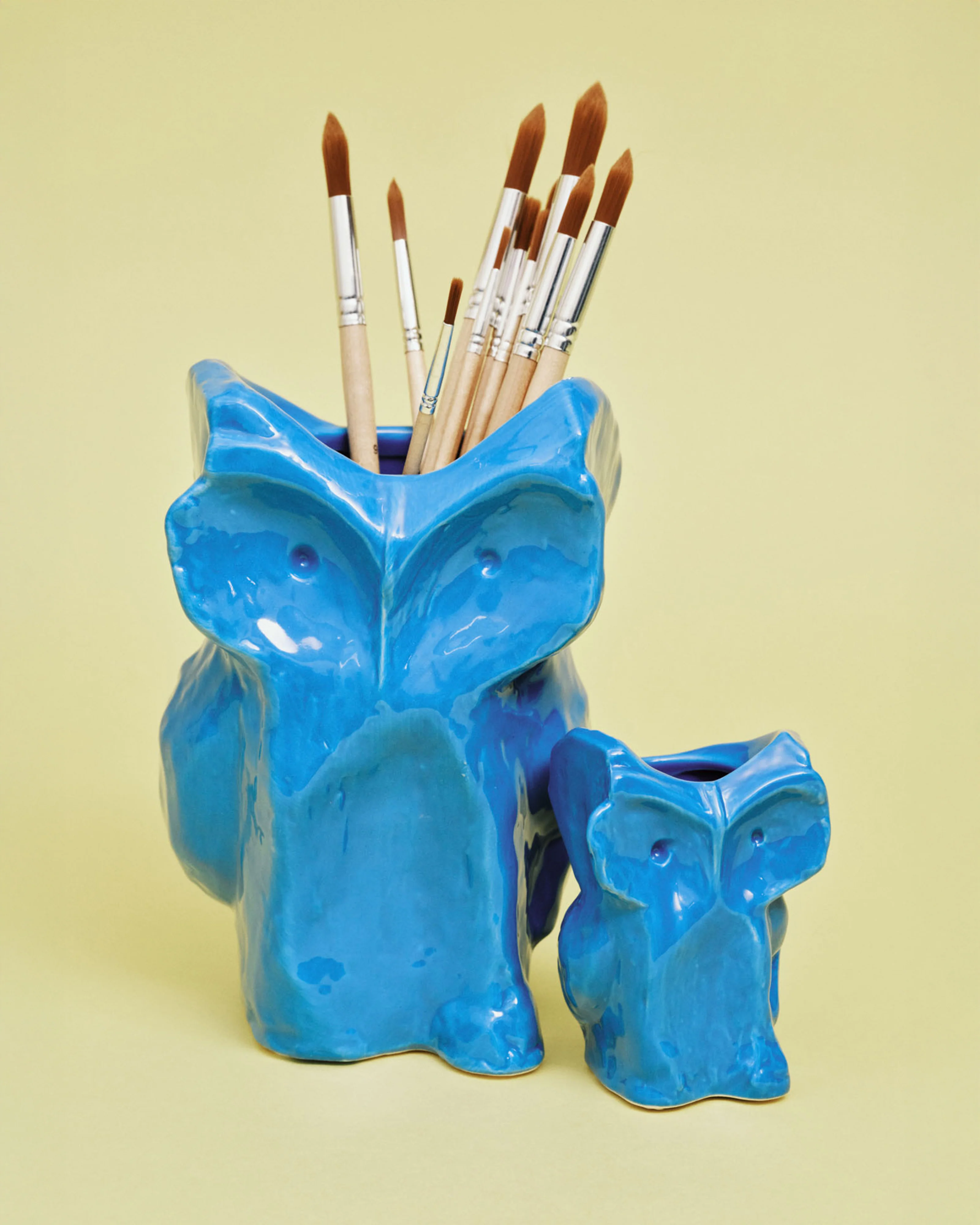 Owl vase S blue After Midnight - Image 3