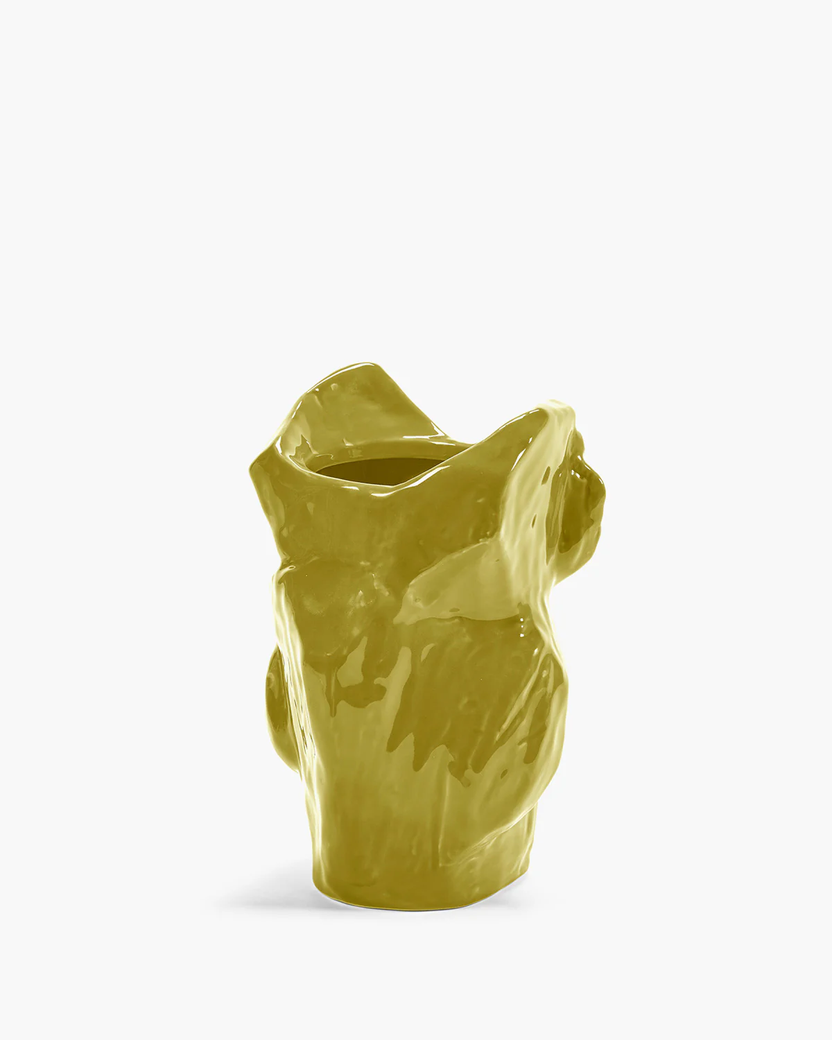 Owl vase S yellow After Midnight - Image 3