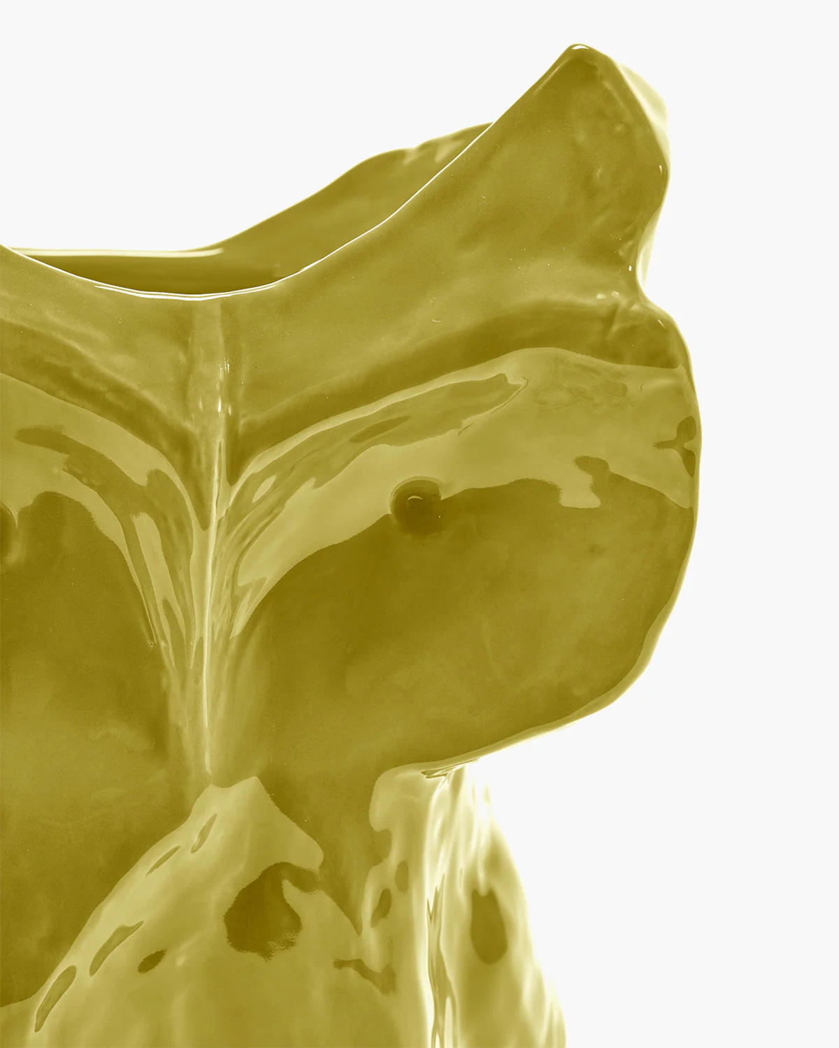 Owl vase S yellow After Midnight - Image 4