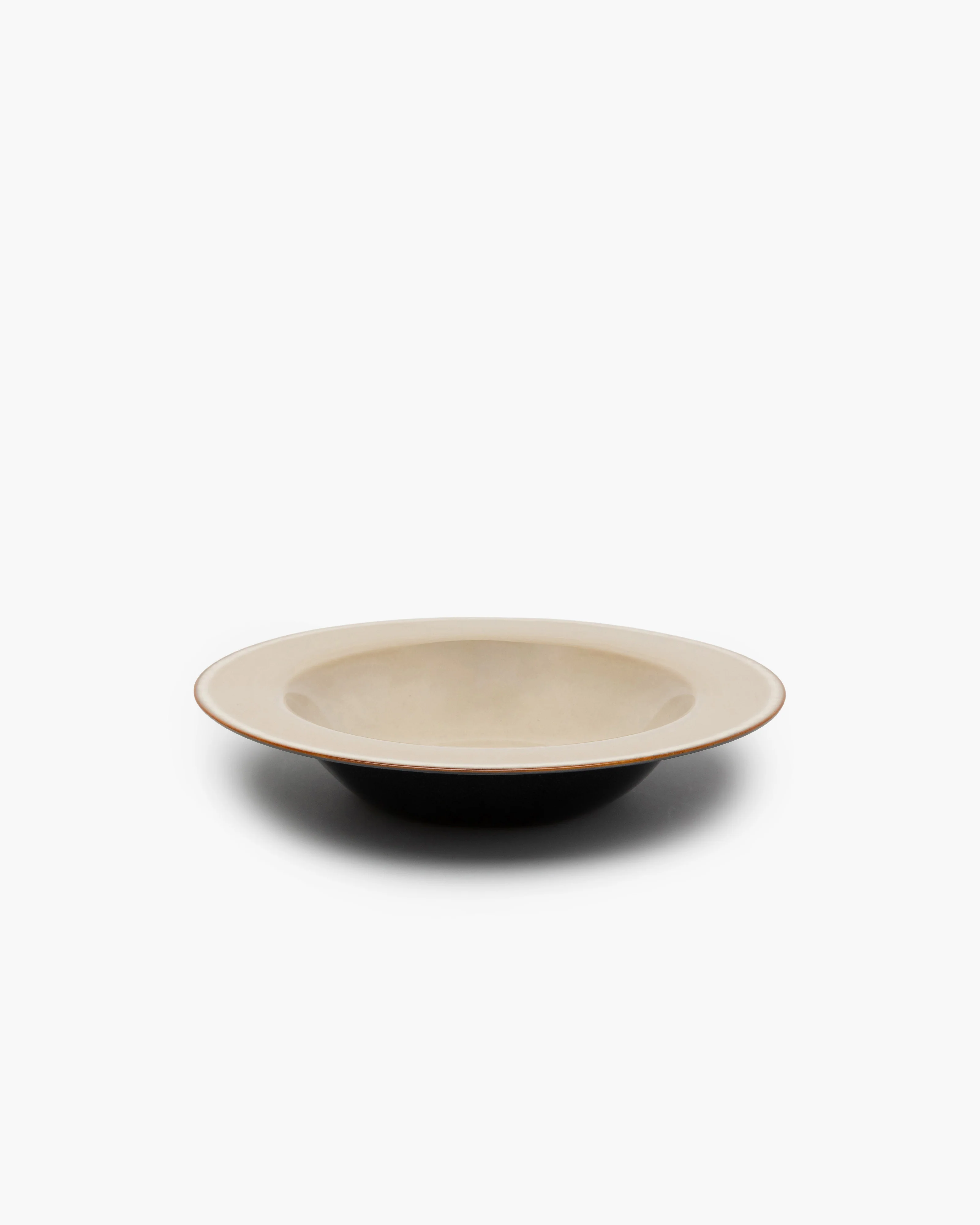 Pasta plate L misty gray/dark blue Terres de rêves