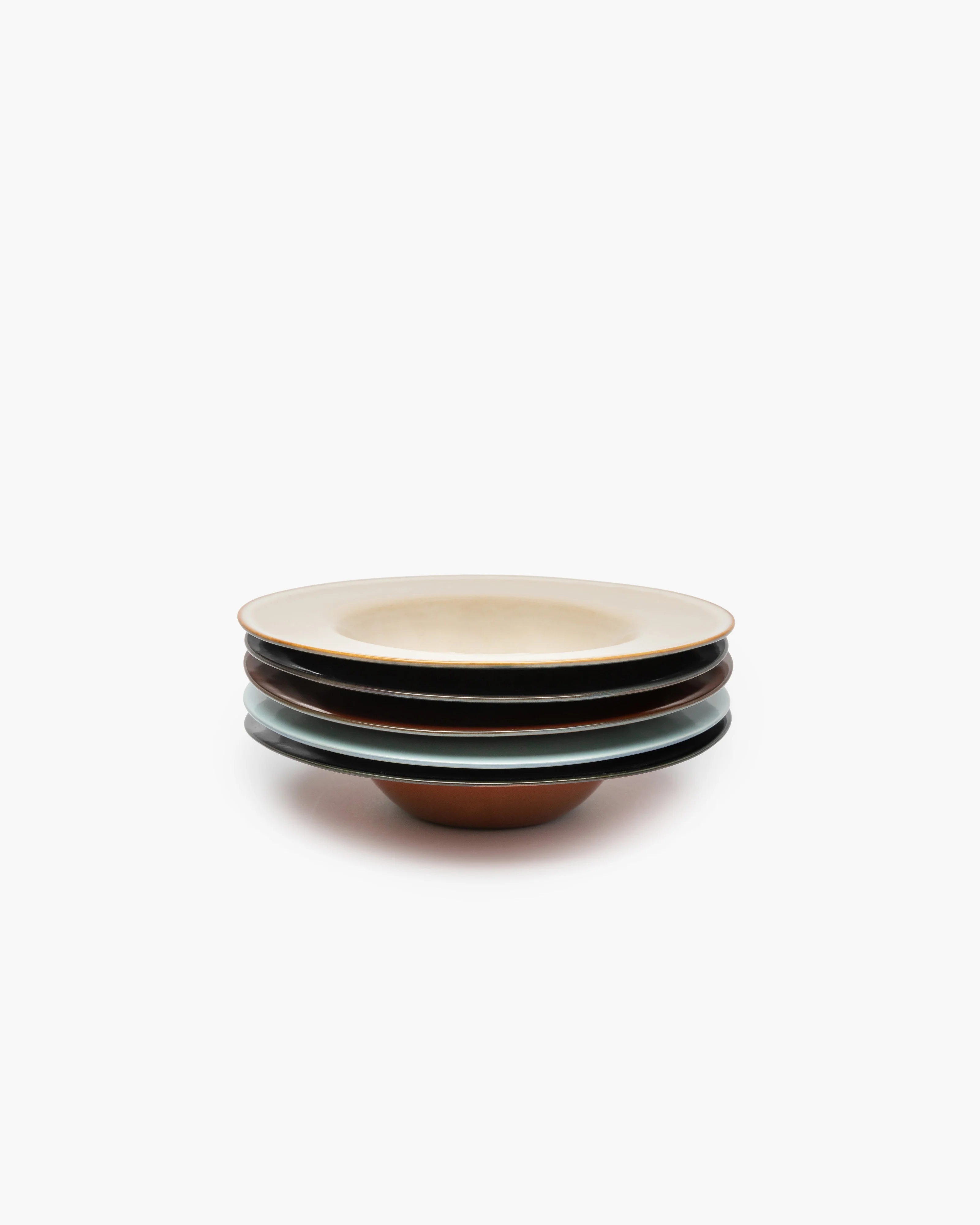 Pasta plate S smoky blue/dark blue Terres de rêves - Image 4