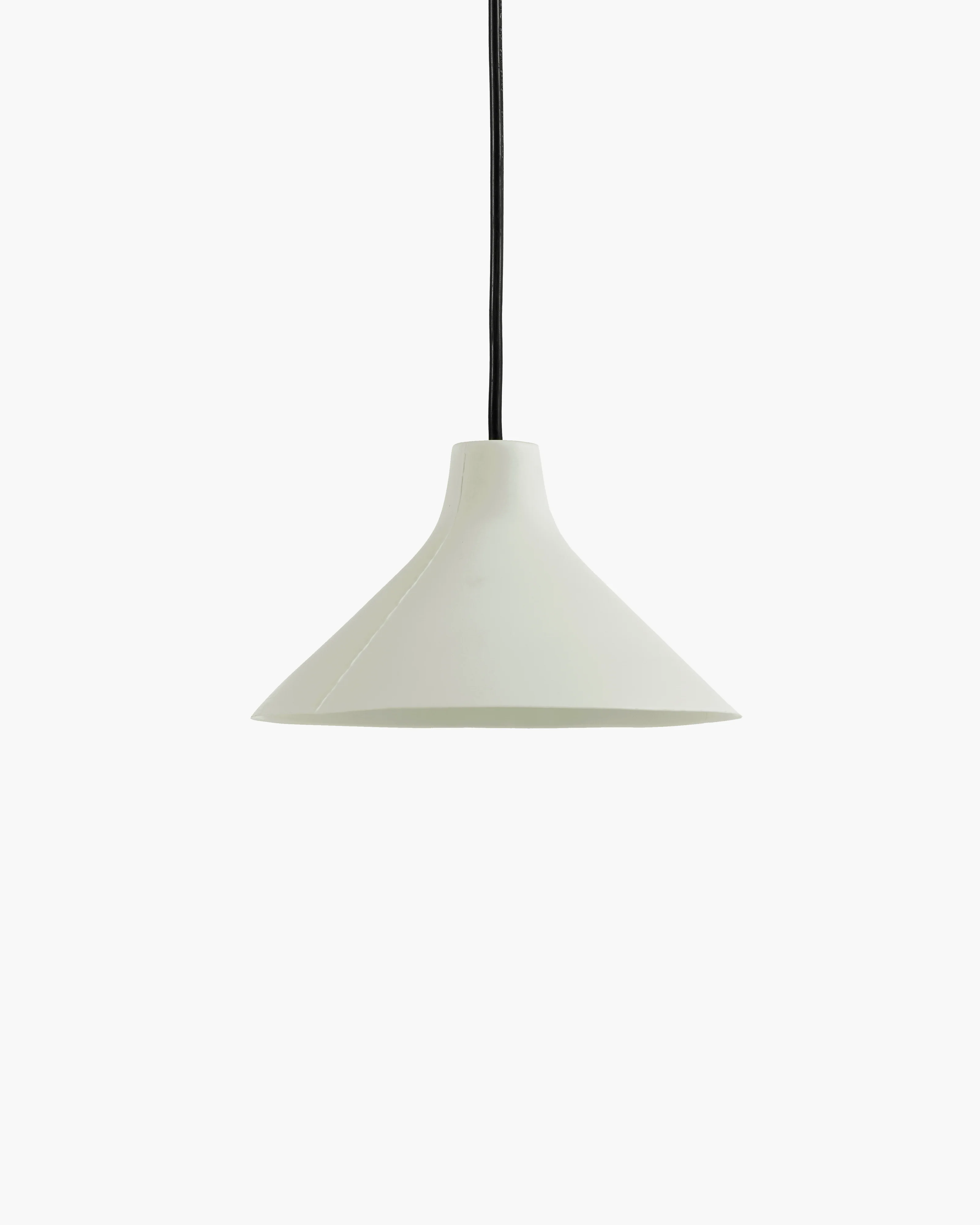 Pendant lamp S white Seam