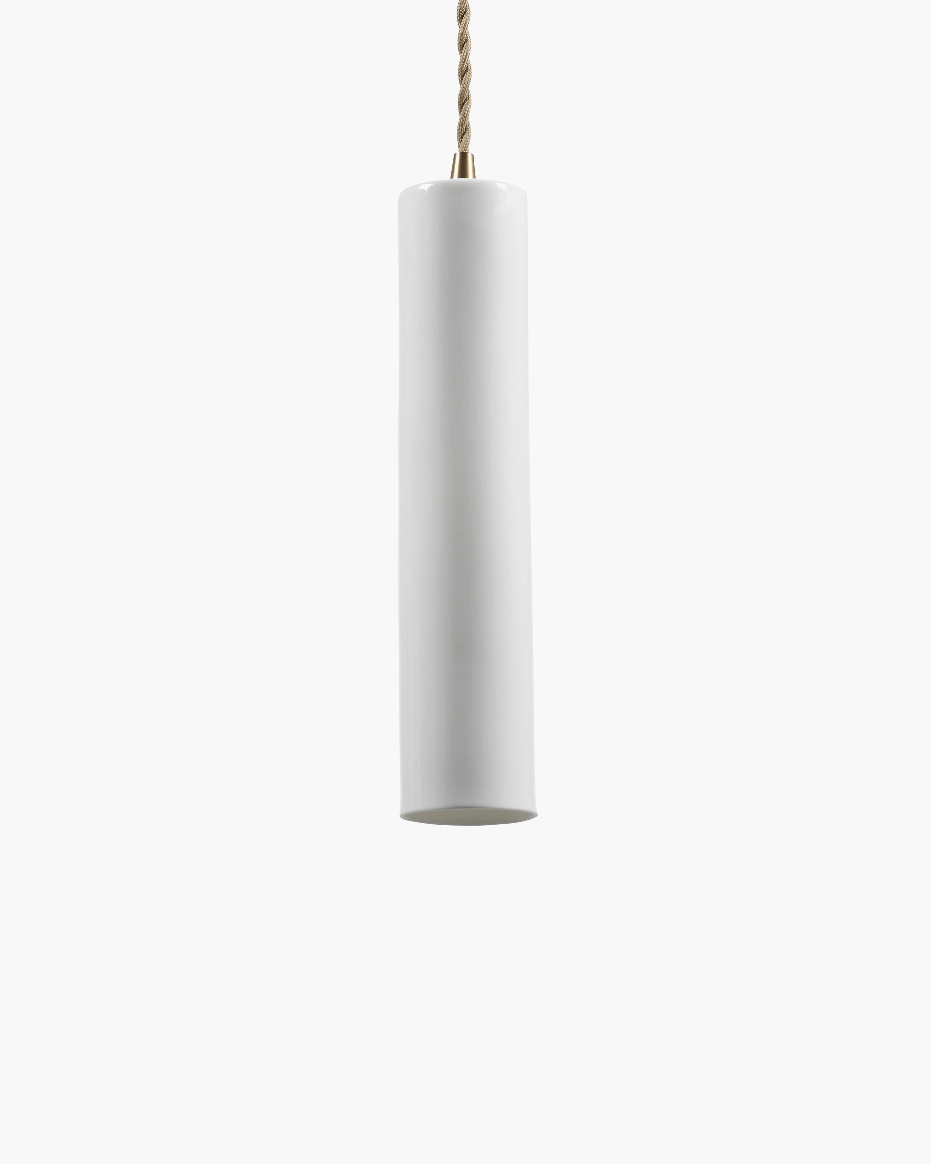 Pendant lamp white Olympia n°3 Terres de Rêves