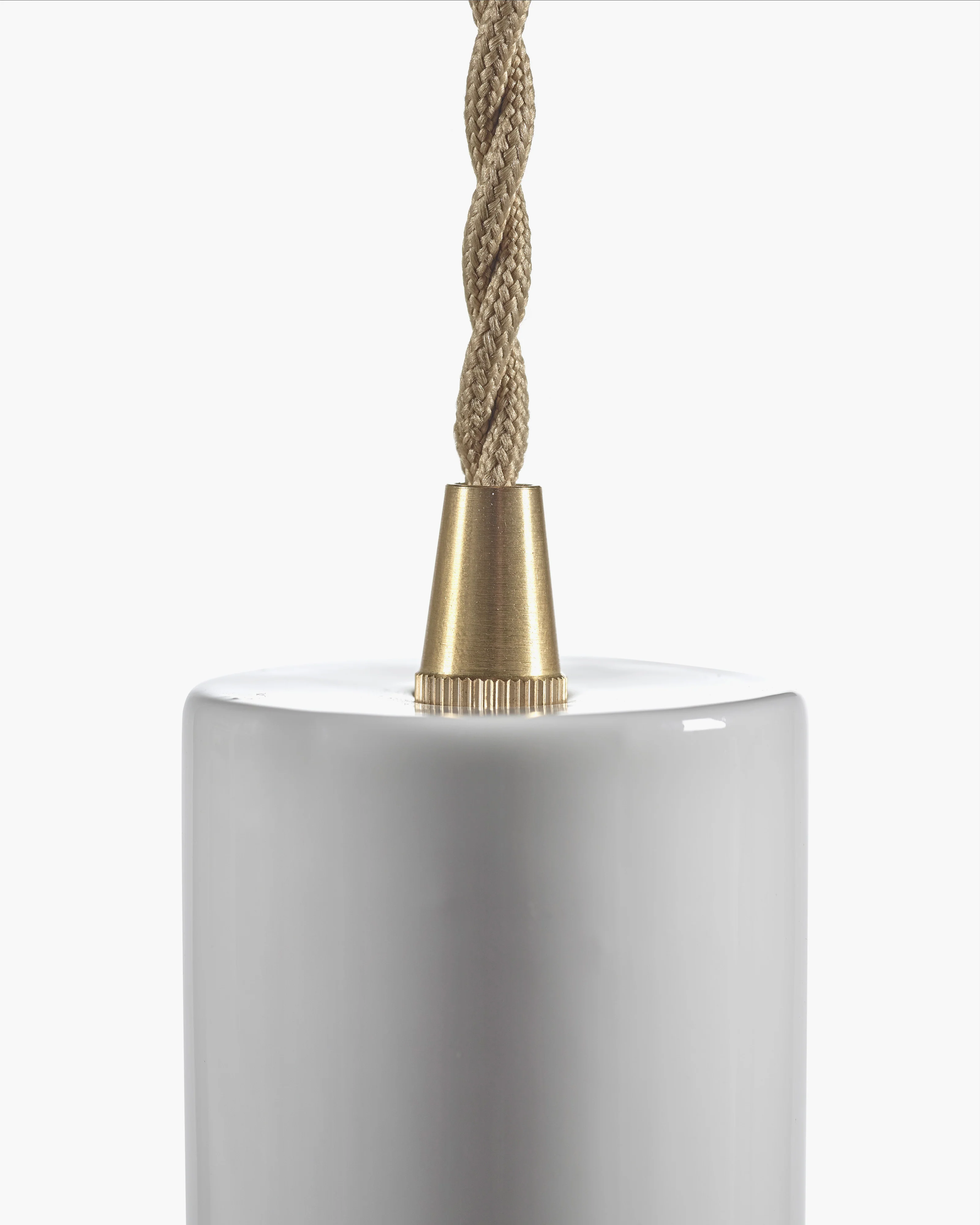 Pendant lamp white Olympia n°3 Terres de Rêves - Image 3