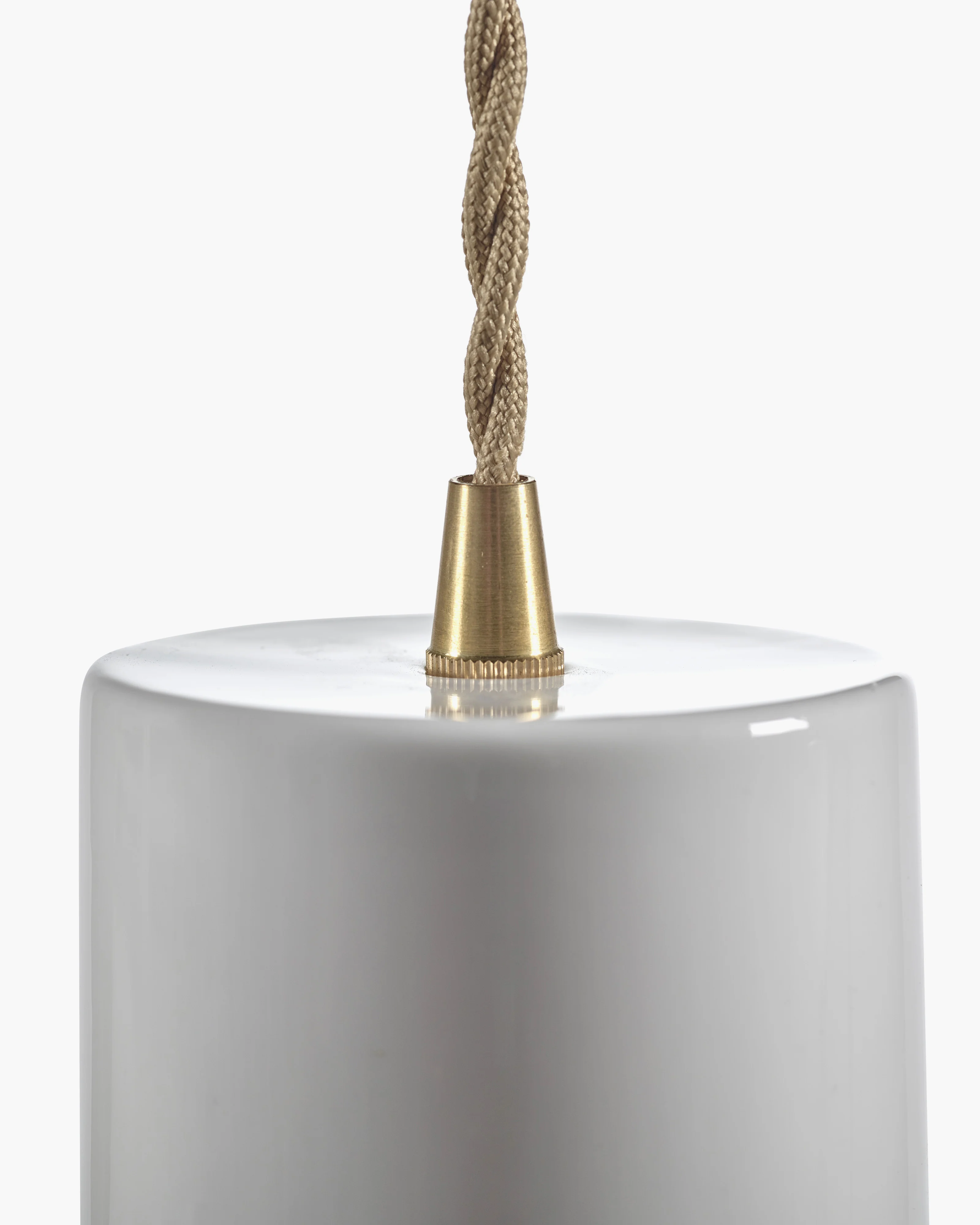 Pendant lamp white Olympia n°4 Terres de Rêves - Image 3