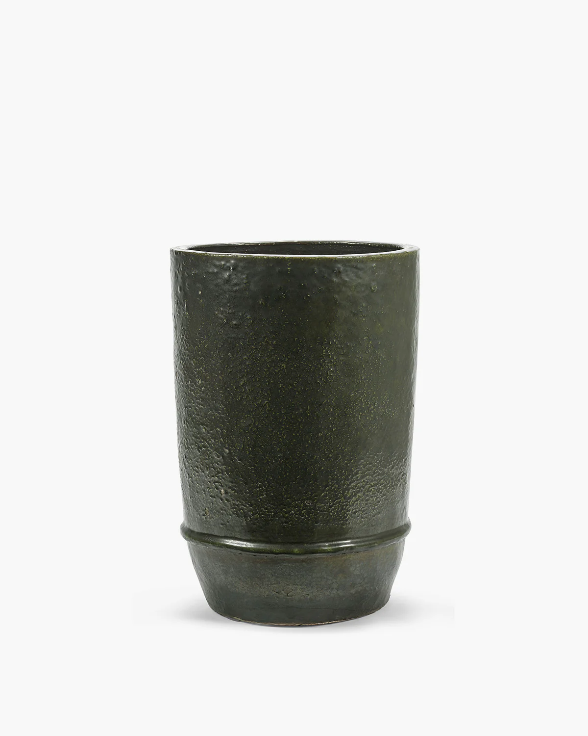 Planter 02  L dark green Dune