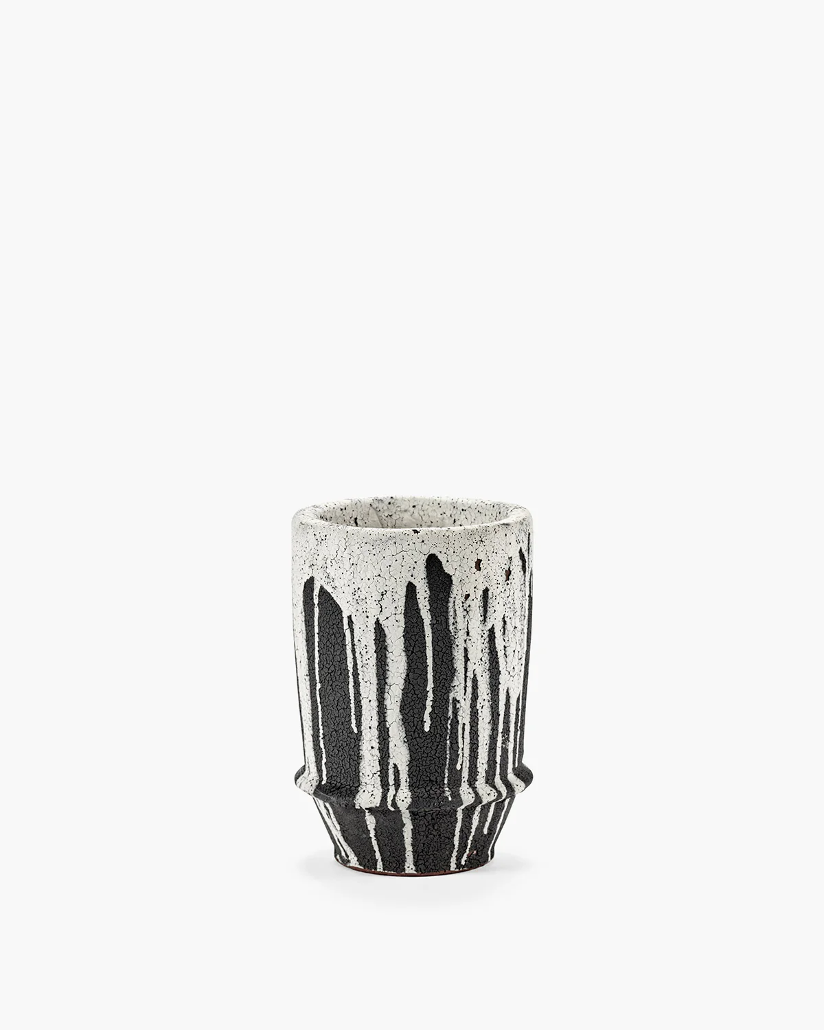 Planter 02 S off-white/dark brown Dune