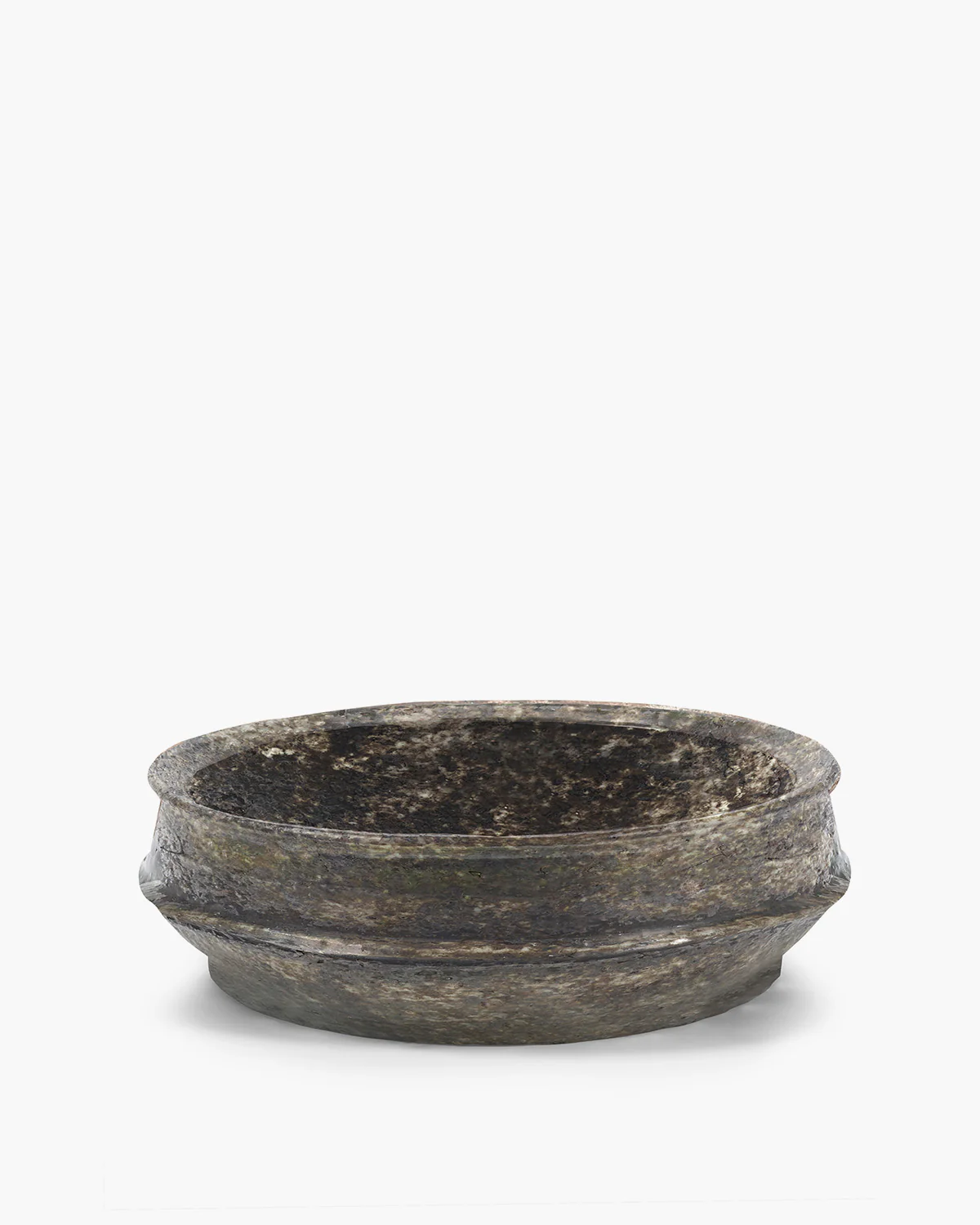 Planter bowl 02 L dark brown Dune