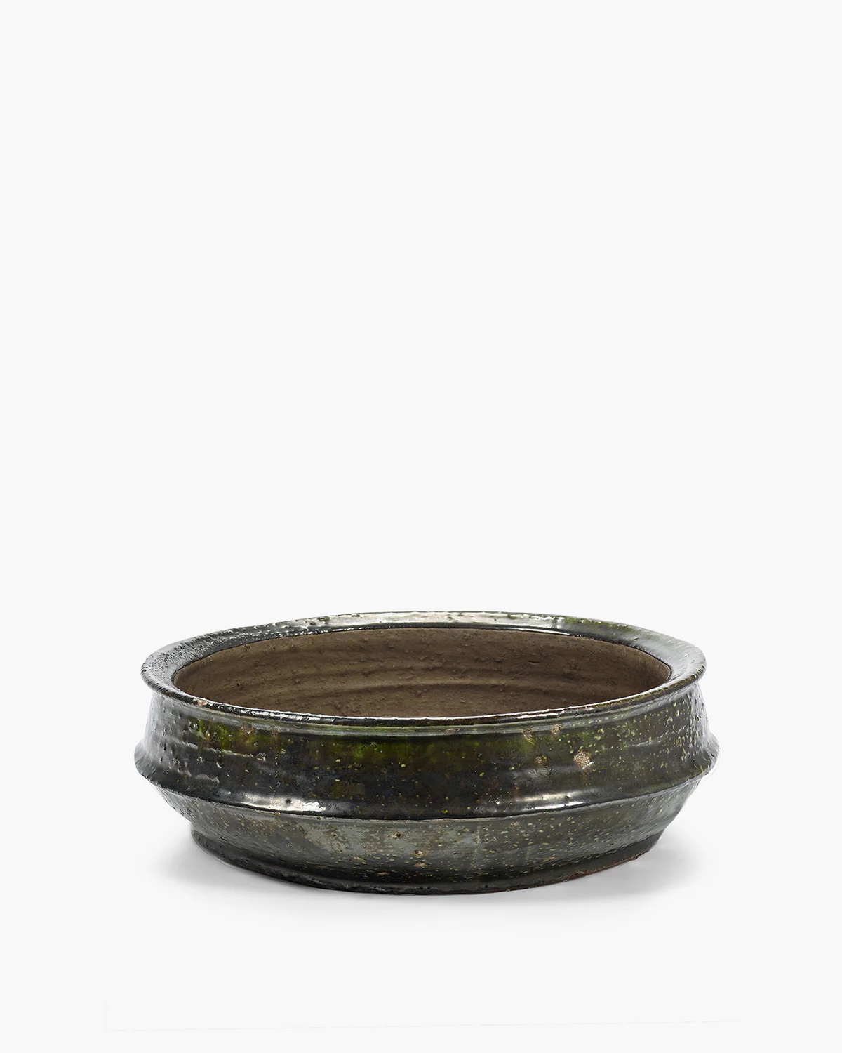 Planter bowl 02 L dark green Dune