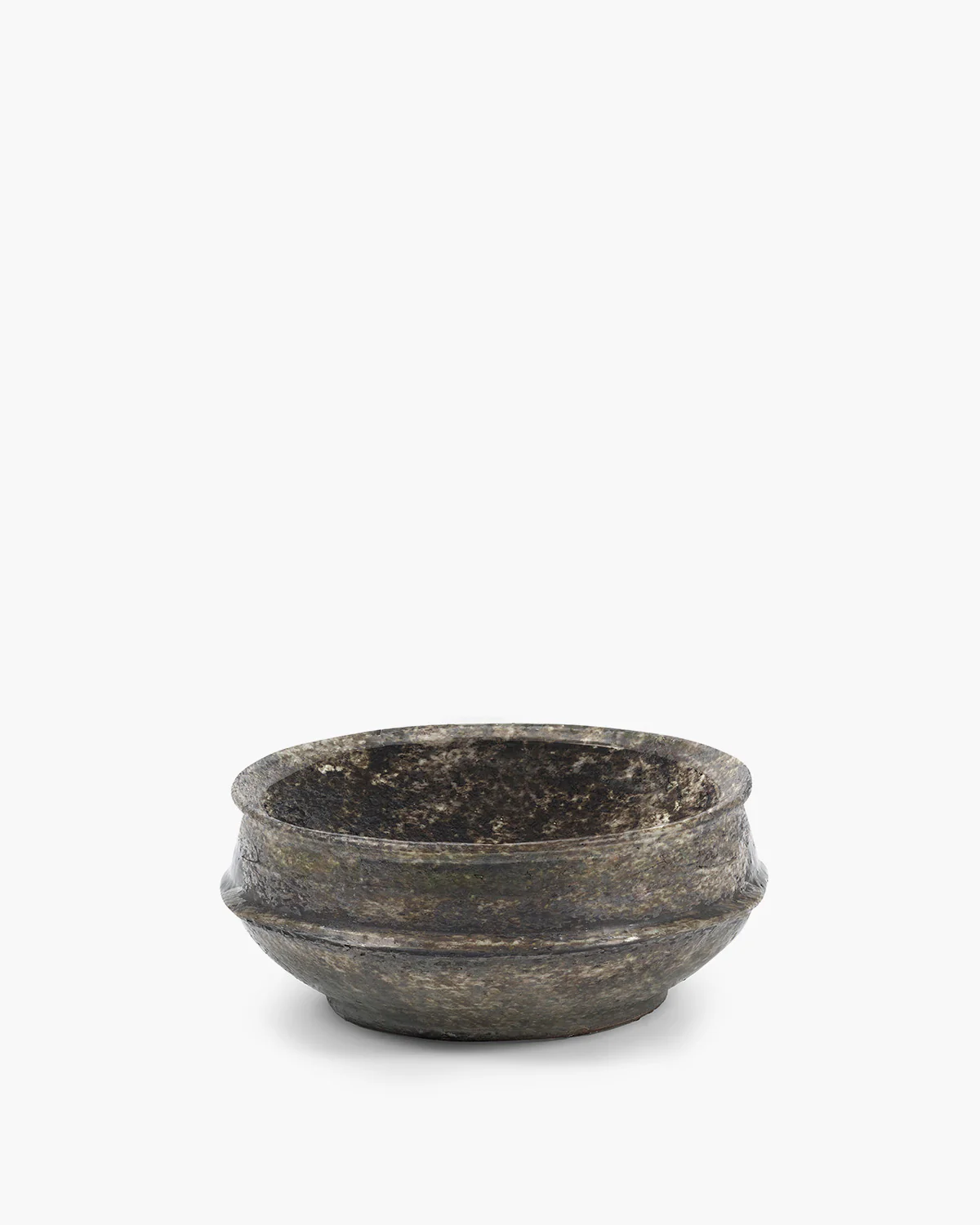 Planter bowl 02 S dark brown Dune