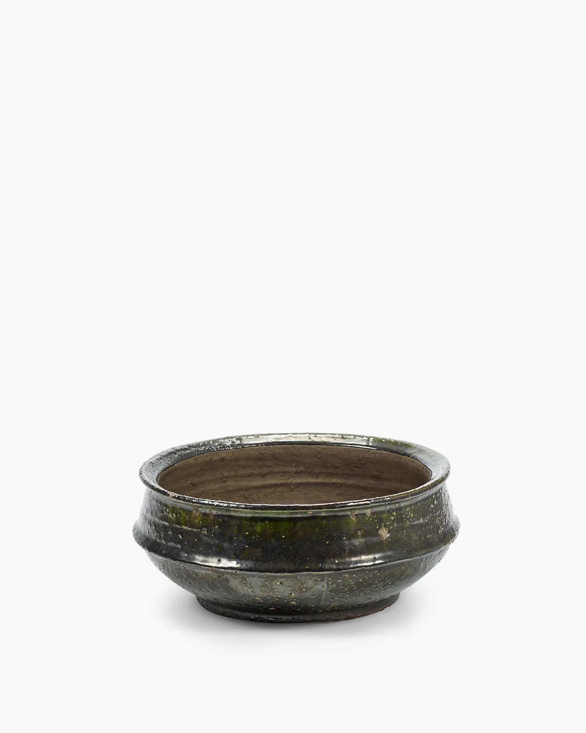 Planter bowl 02 S dark green Dune