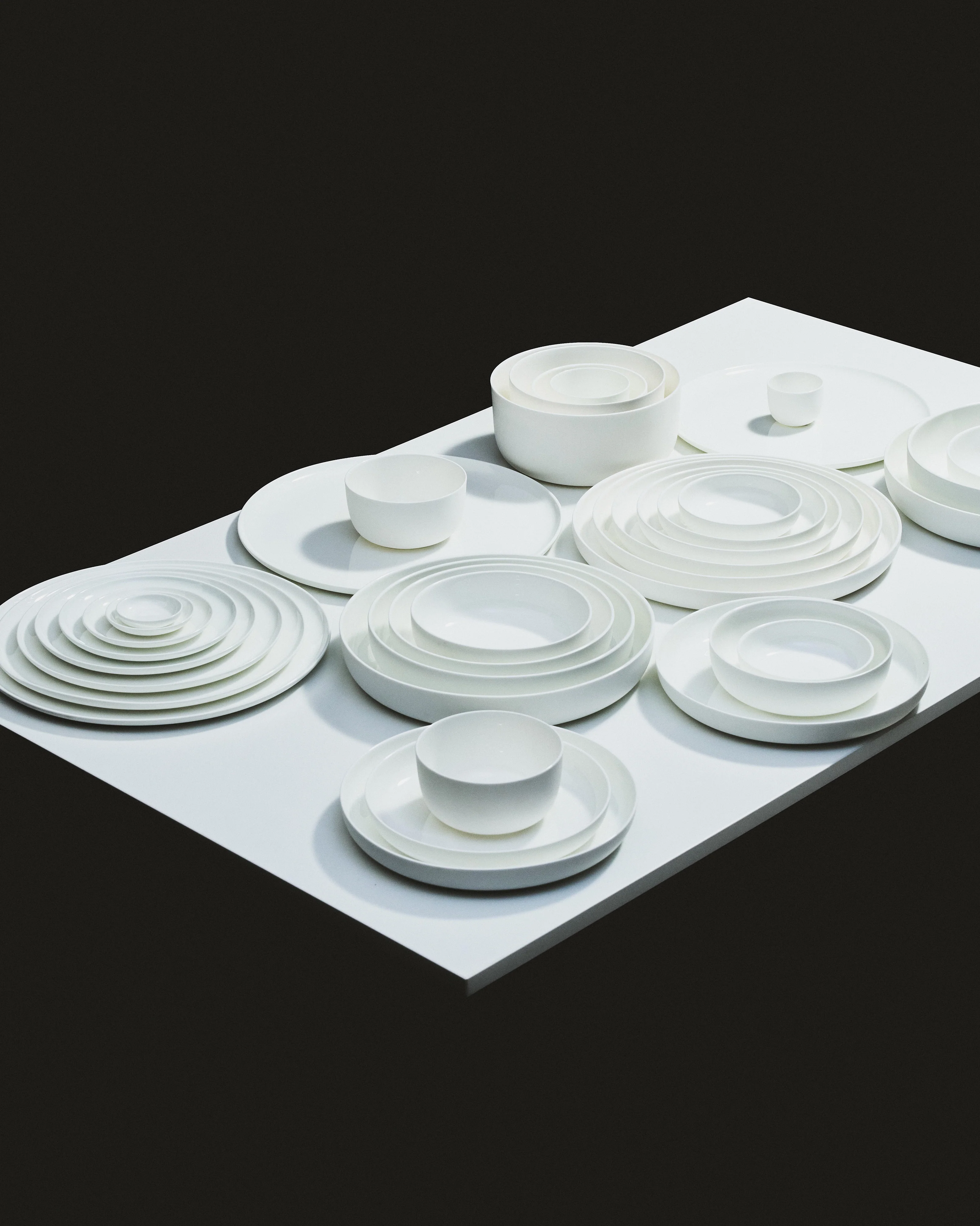 Deep plate M white Base - Image 2