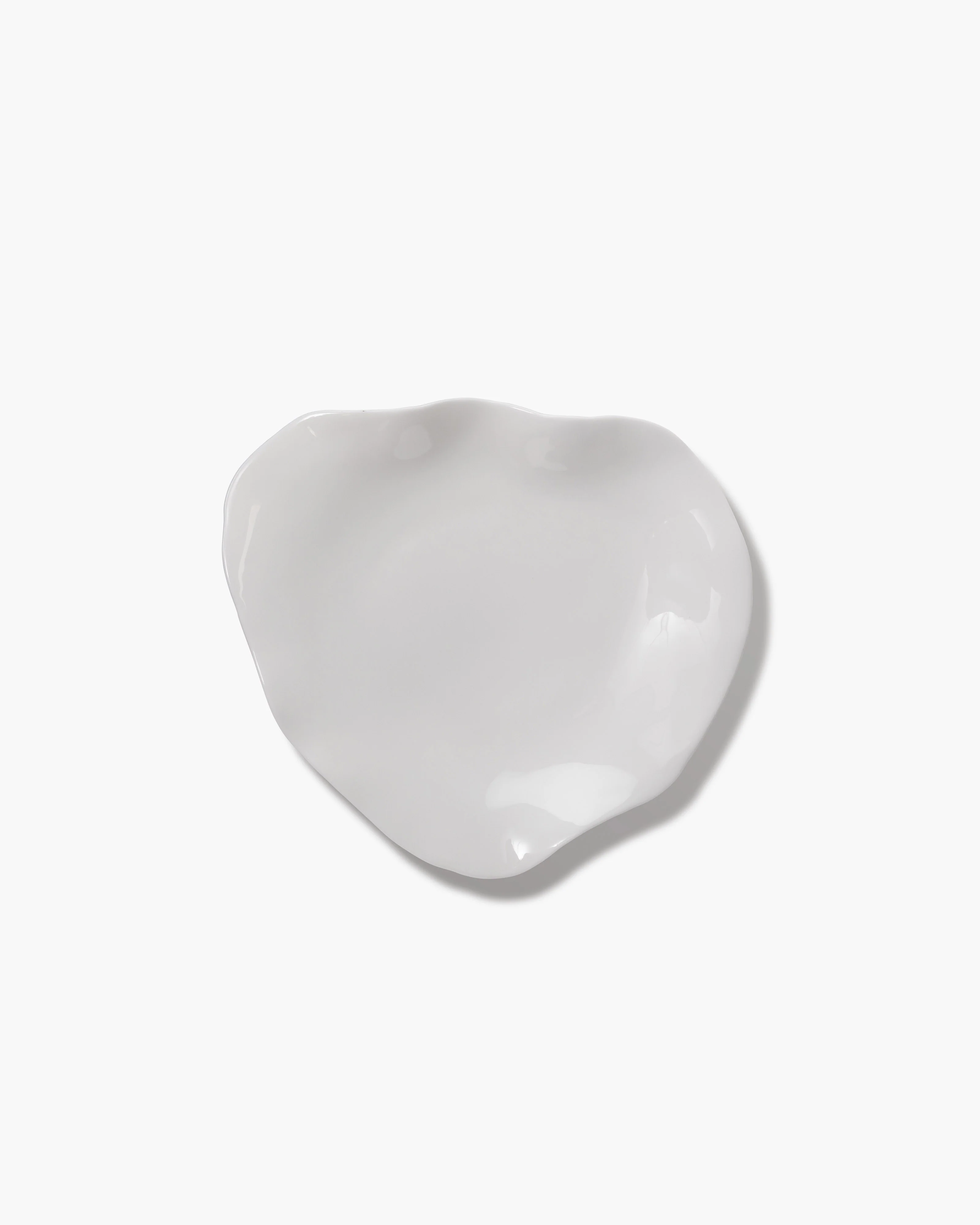Dinner plate Heaven round white Perfect Imperfection