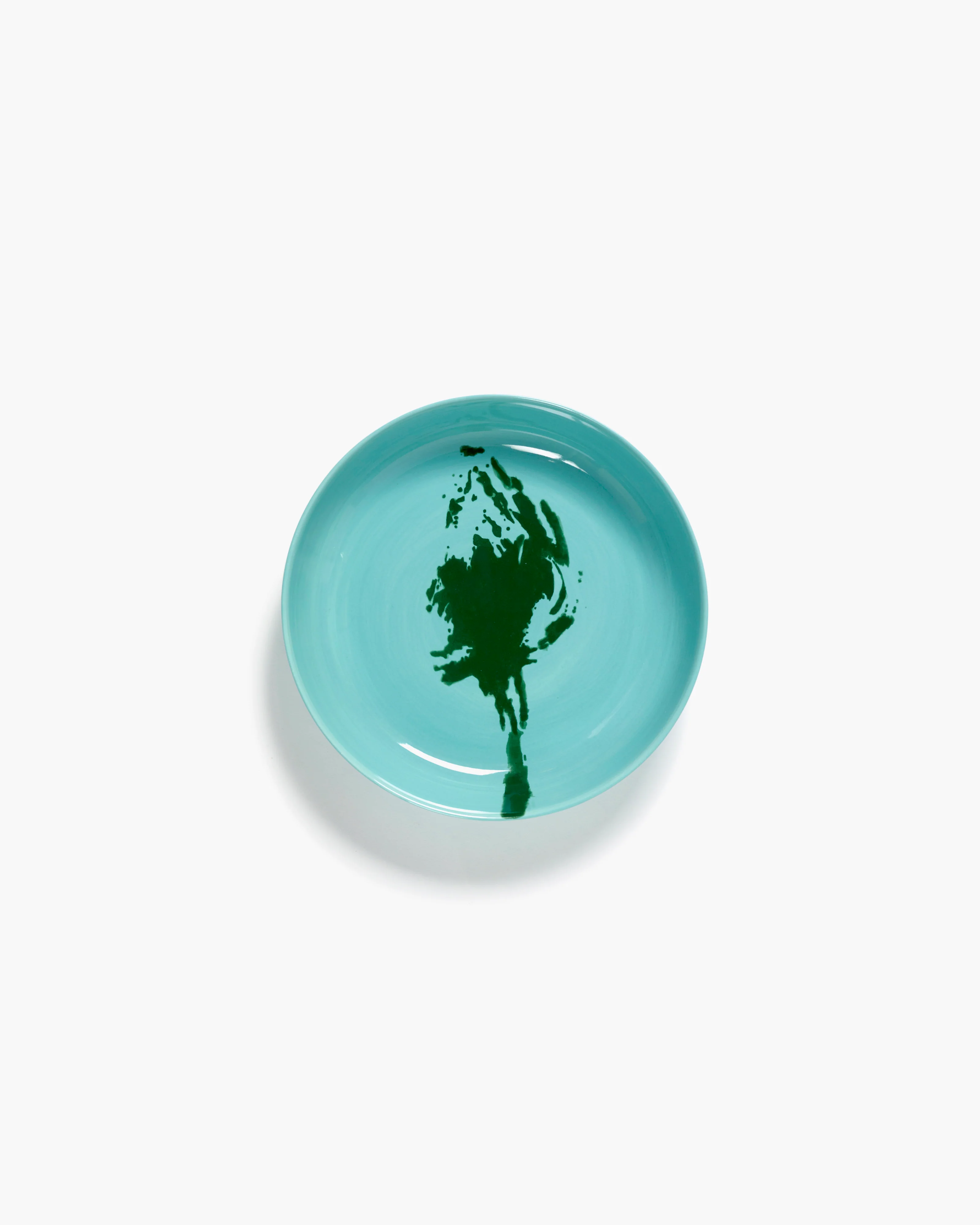 Deep plate azure - green artichoke Feast