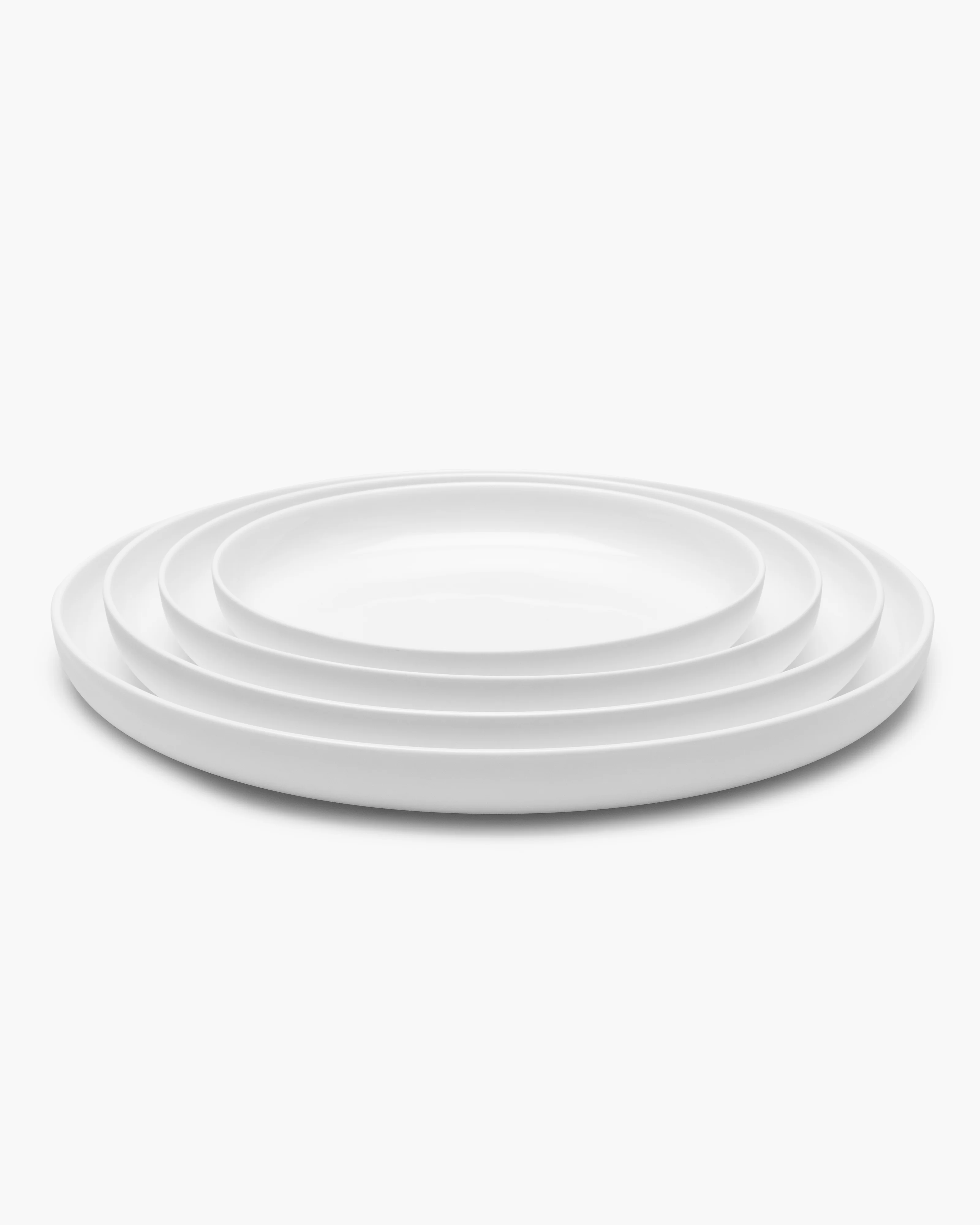 Dinner plate high white glazed Base - Image 4