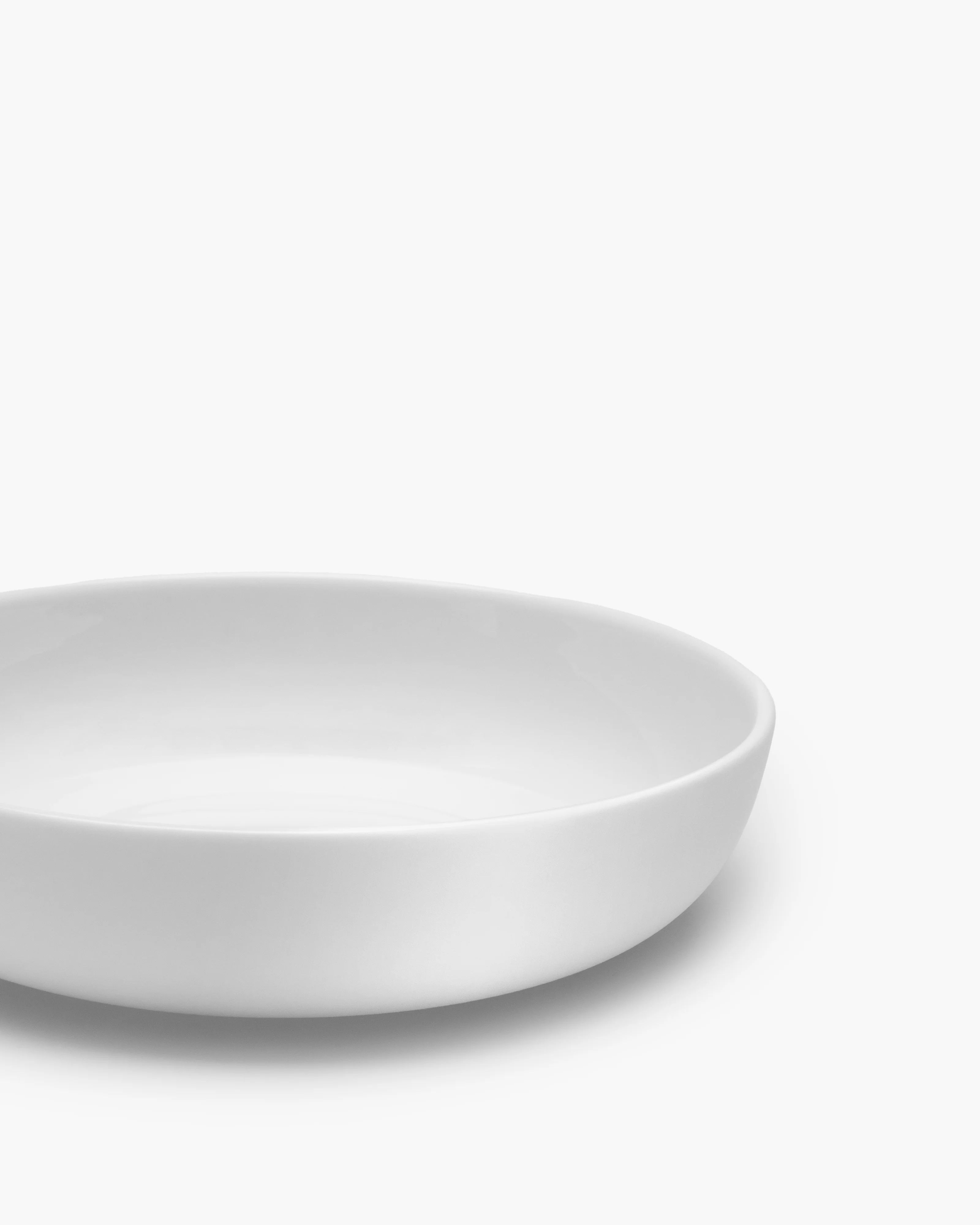 Bread plate high white glazed Base - Image 3