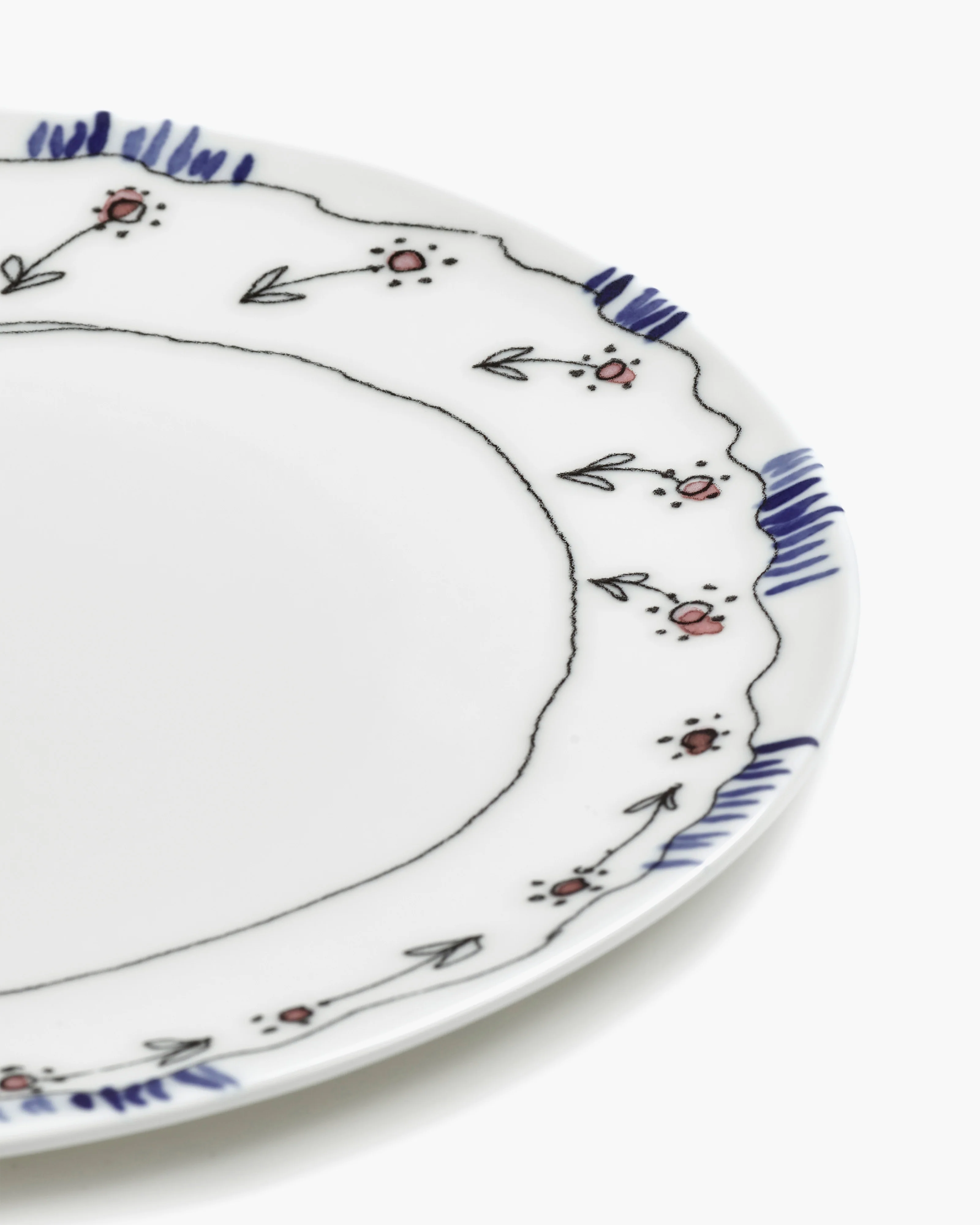 Dinner plate Anemone milk Midnight Flowers - Image 5