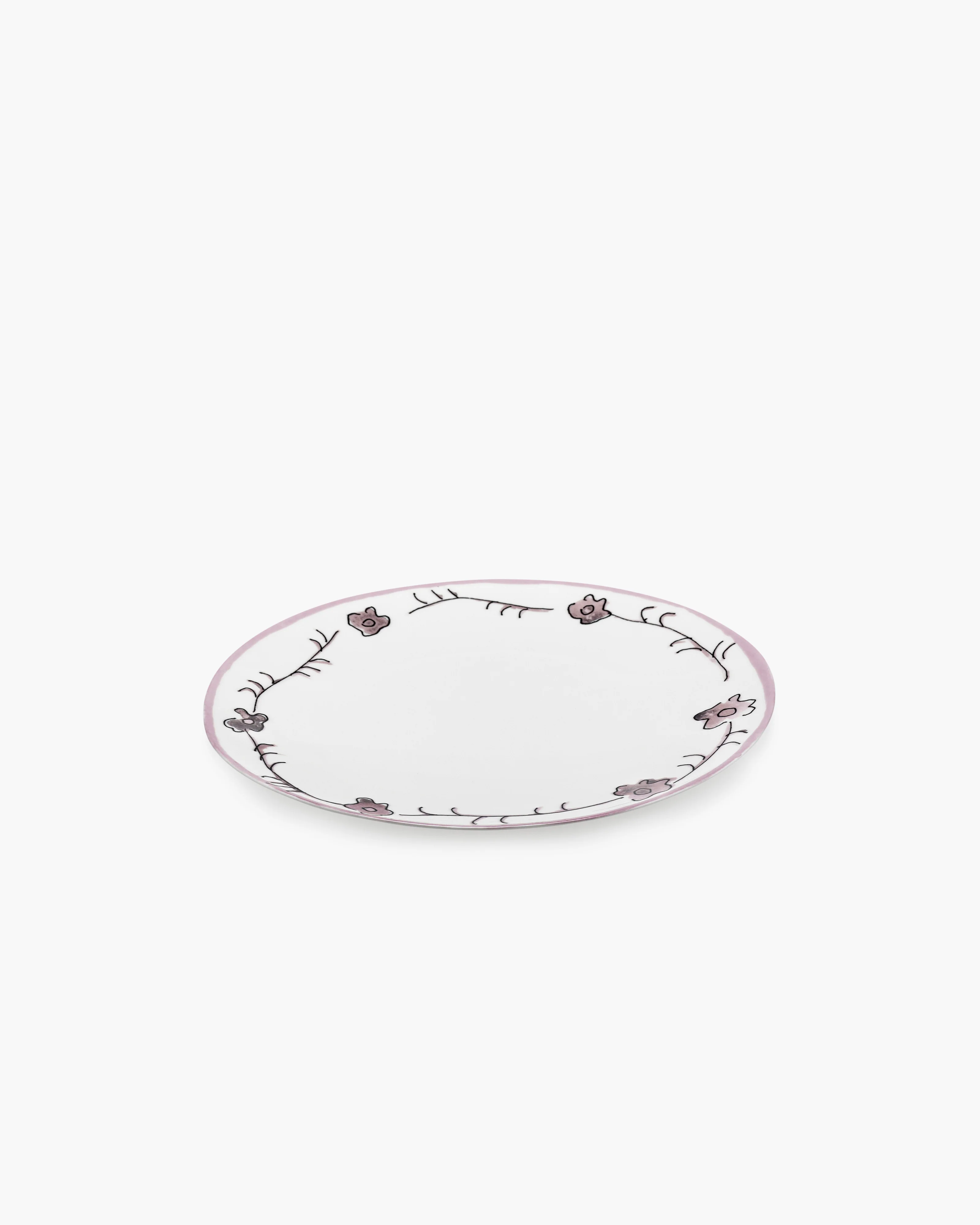 Dinner plate Dark viola Midnight Flowers