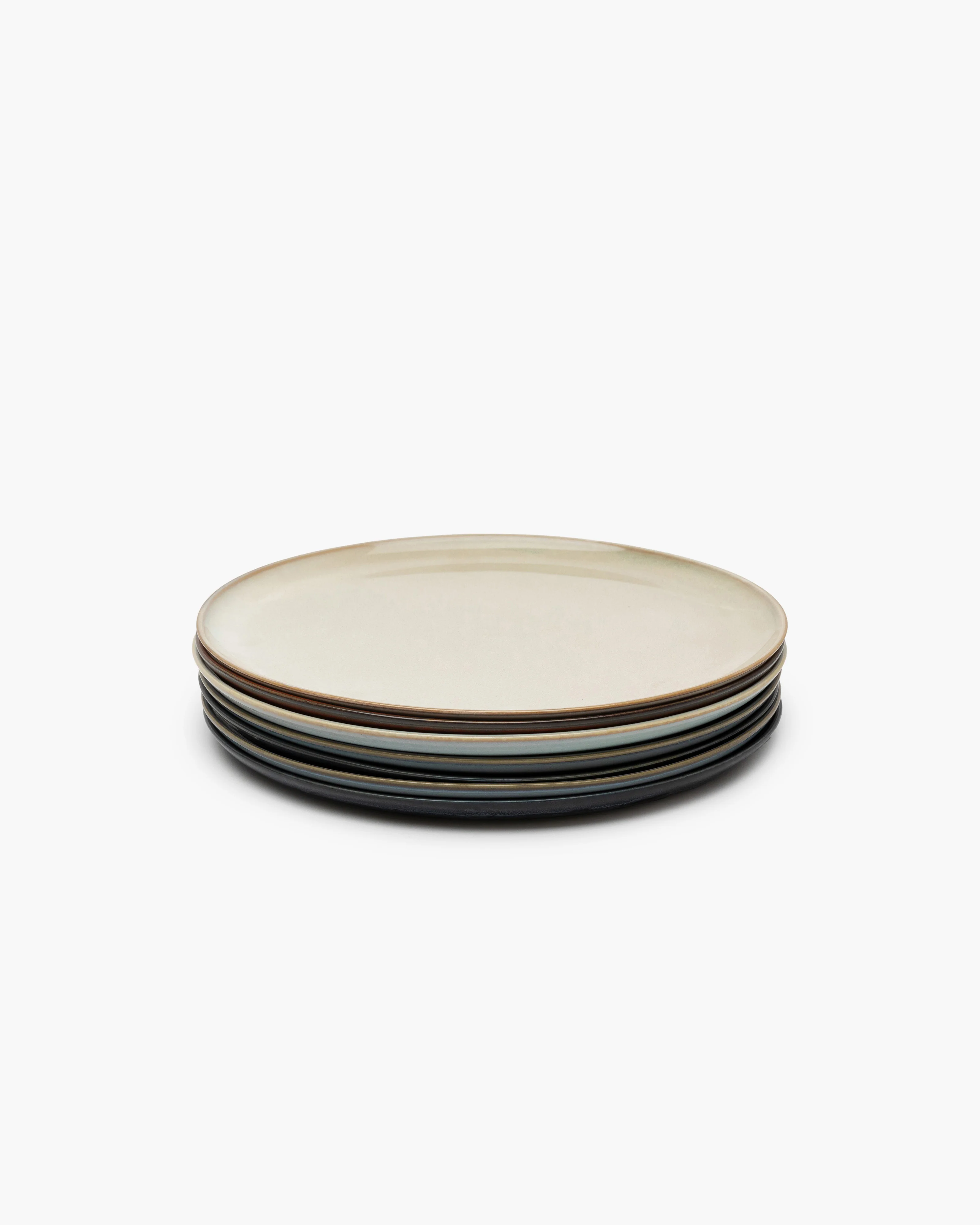 Dinner plate misty gray Terres de rĂȘves - Image 4