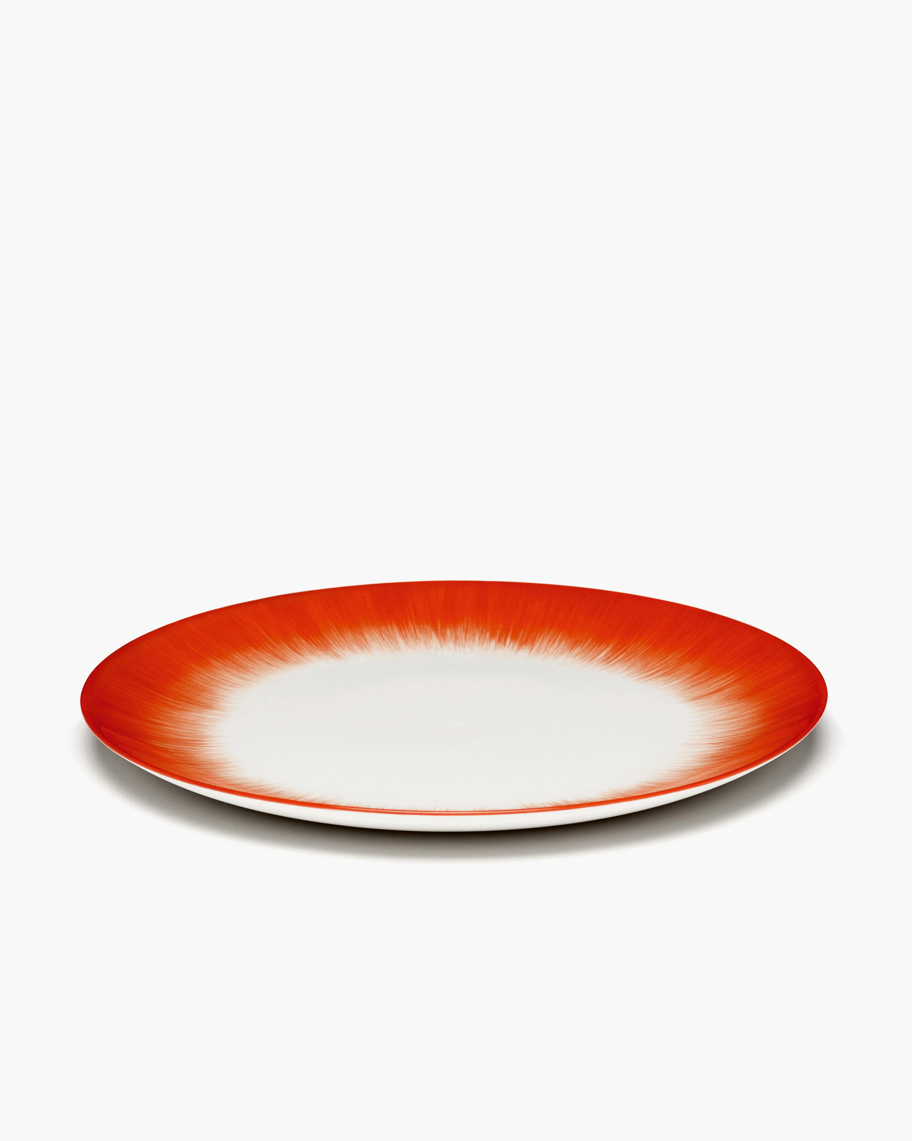Dinner plate white/red variation 5 DĂ© - Image 2