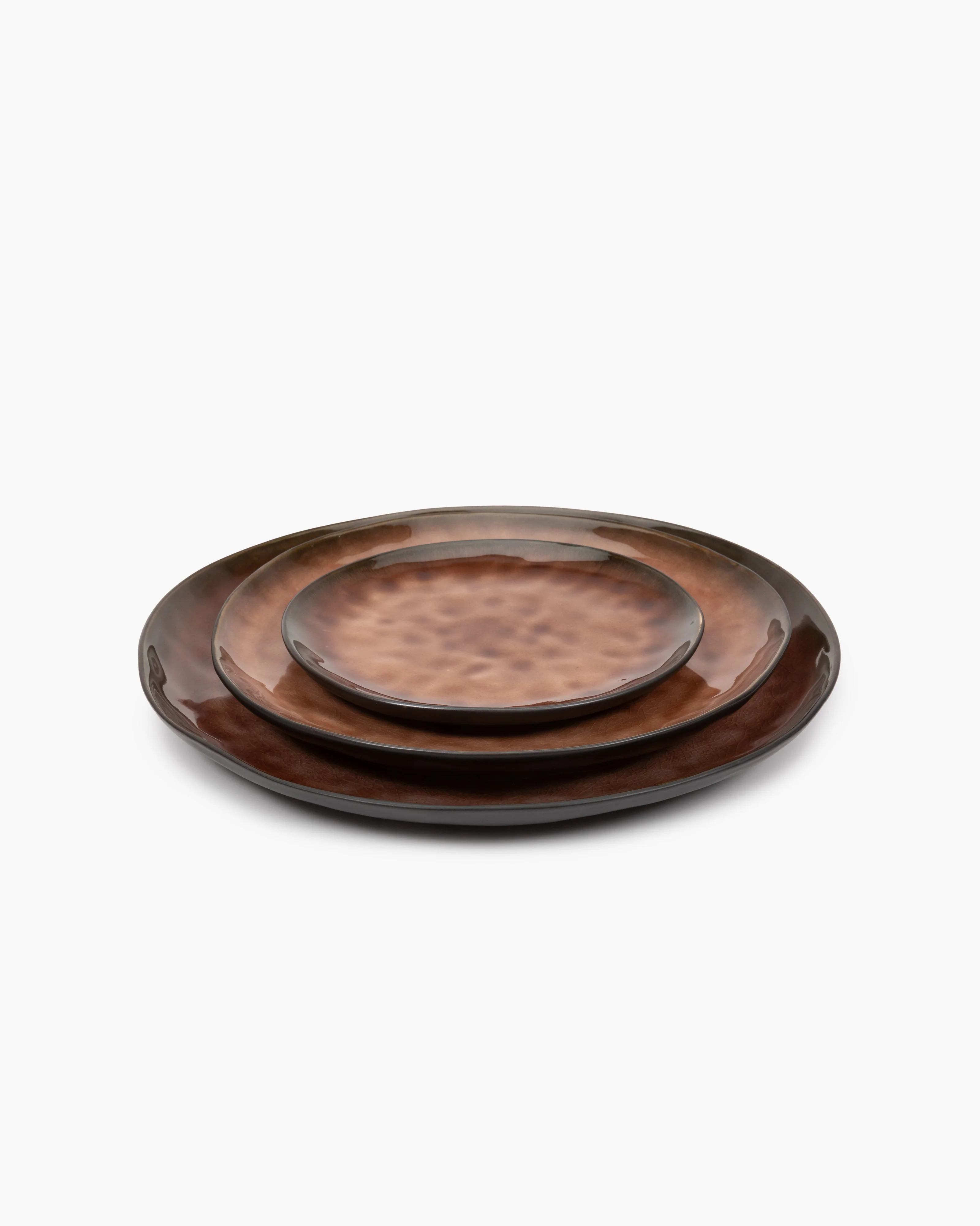 Dinner plate brown Pure - Image 4