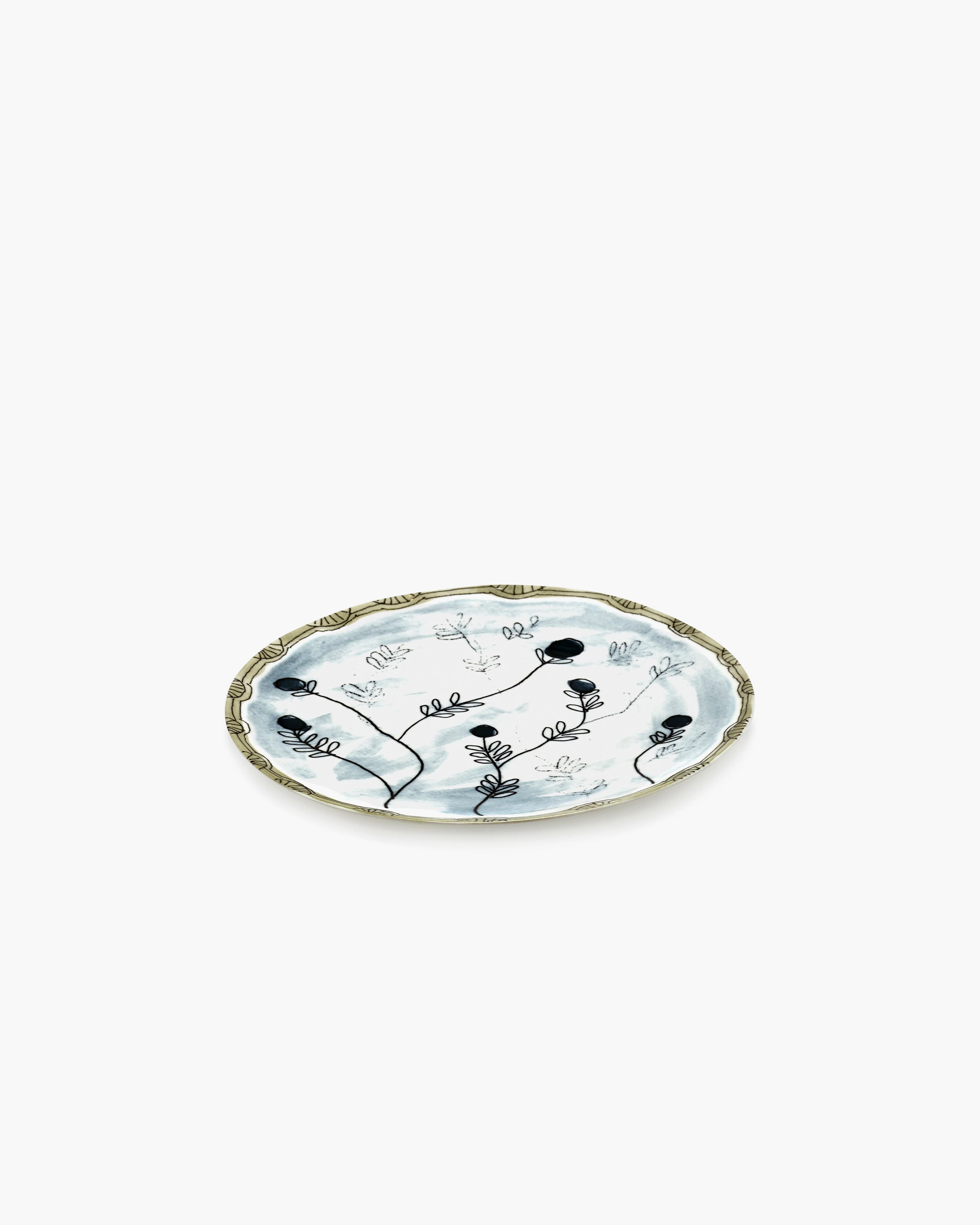 Starter plate Mirtillo tea Midnight Flowers
