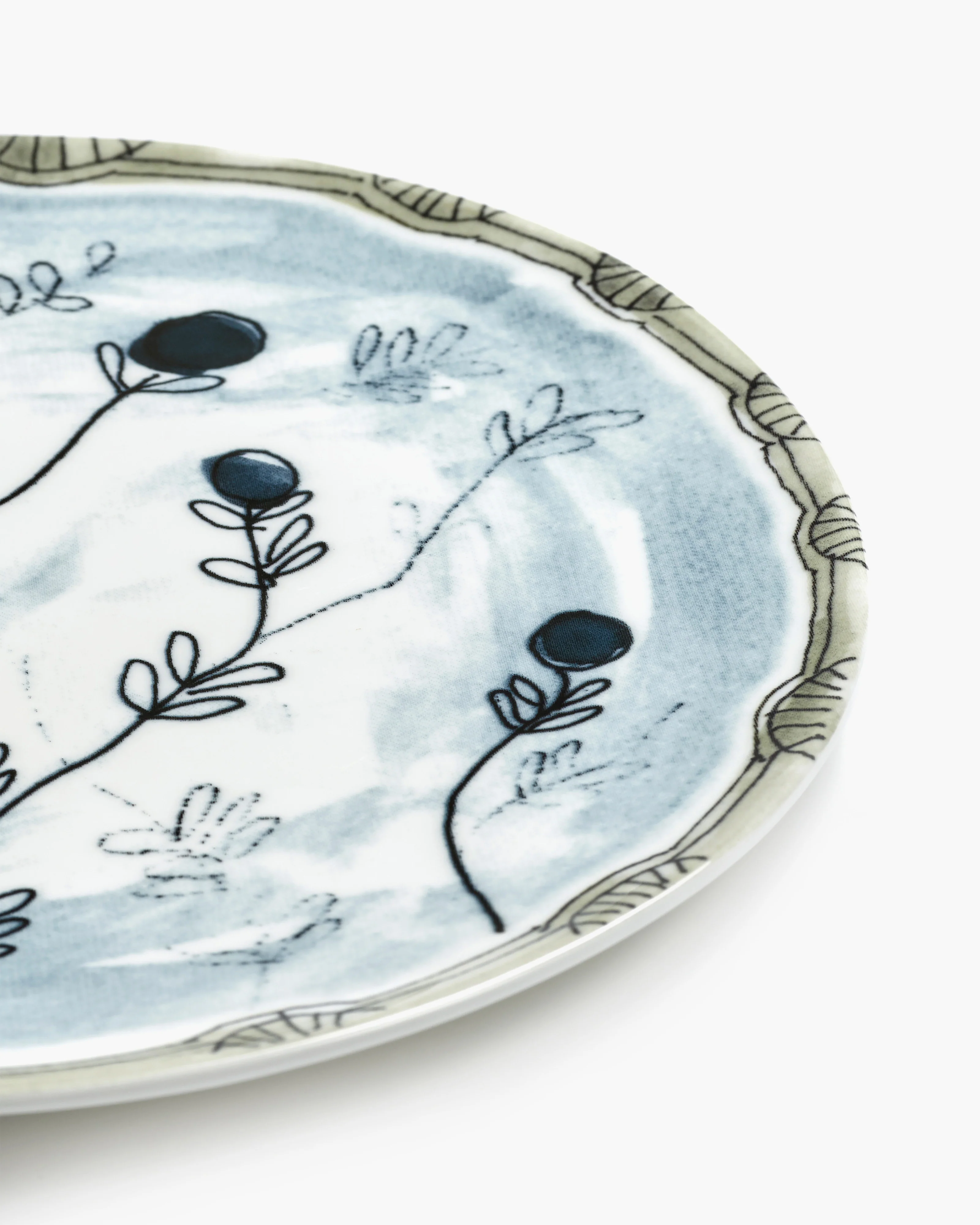Starter plate Mirtillo tea Midnight Flowers - Image 6