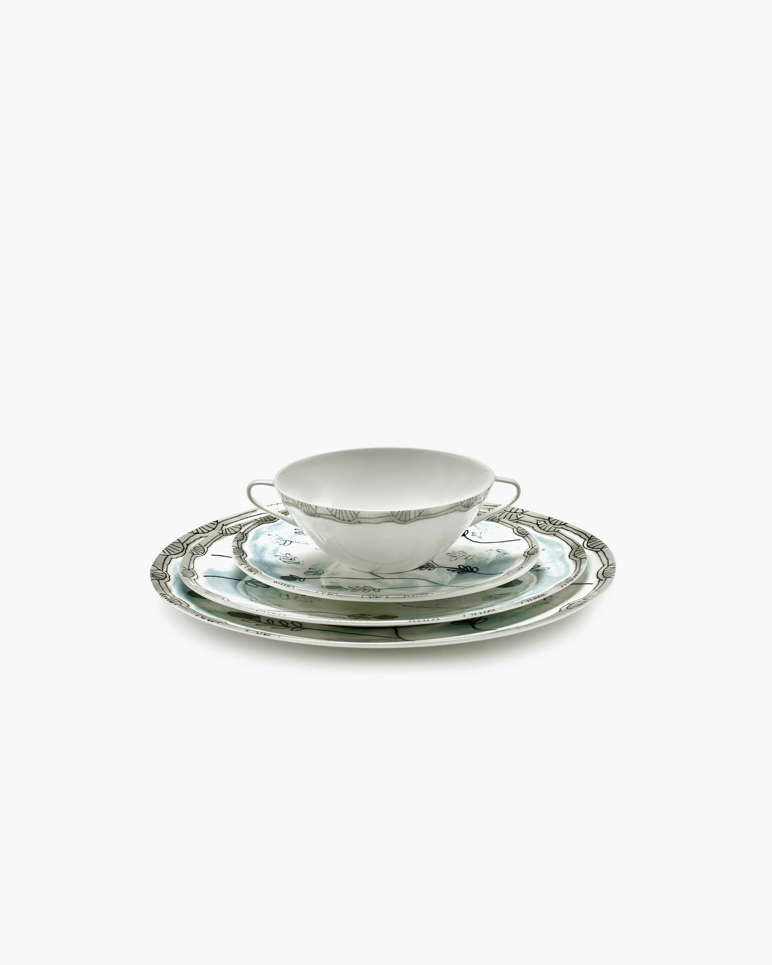 Starter plate Mirtillo tea Midnight Flowers - Image 7