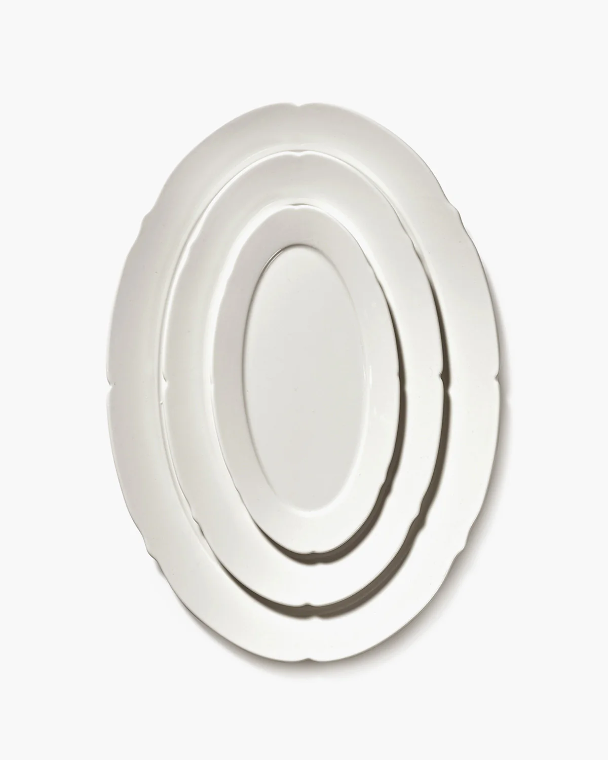 Plate oval M white Silhouette - Image 5