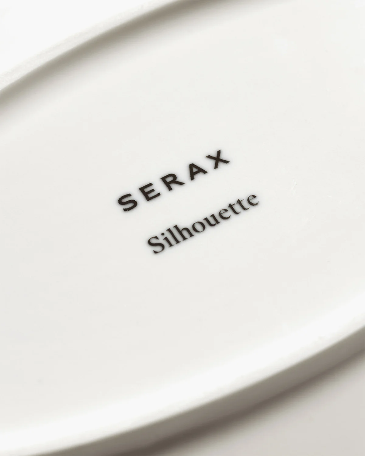 Plate oval S white Silhouette - Image 6