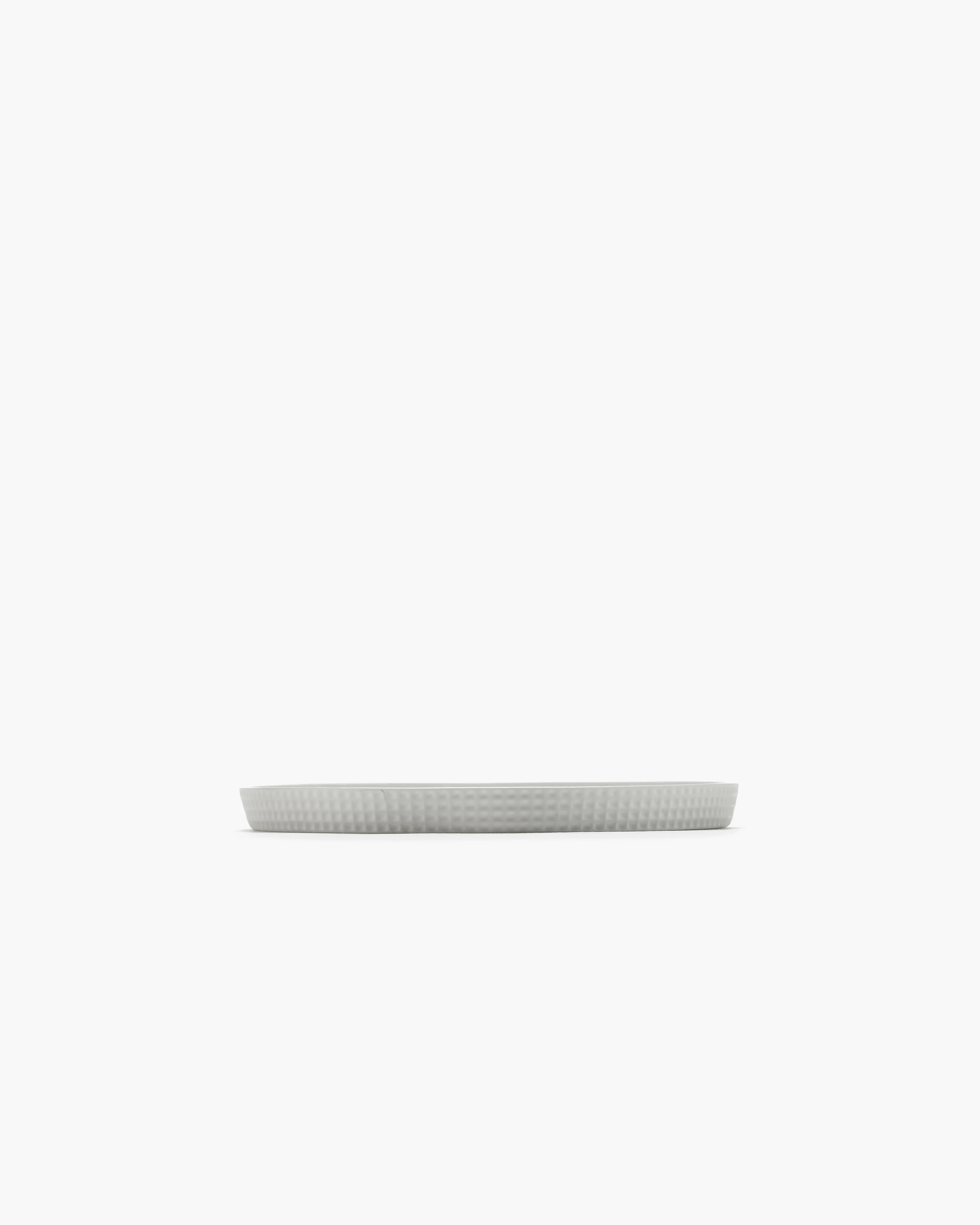 Breakfast plate raised edge white Nido - Image 2