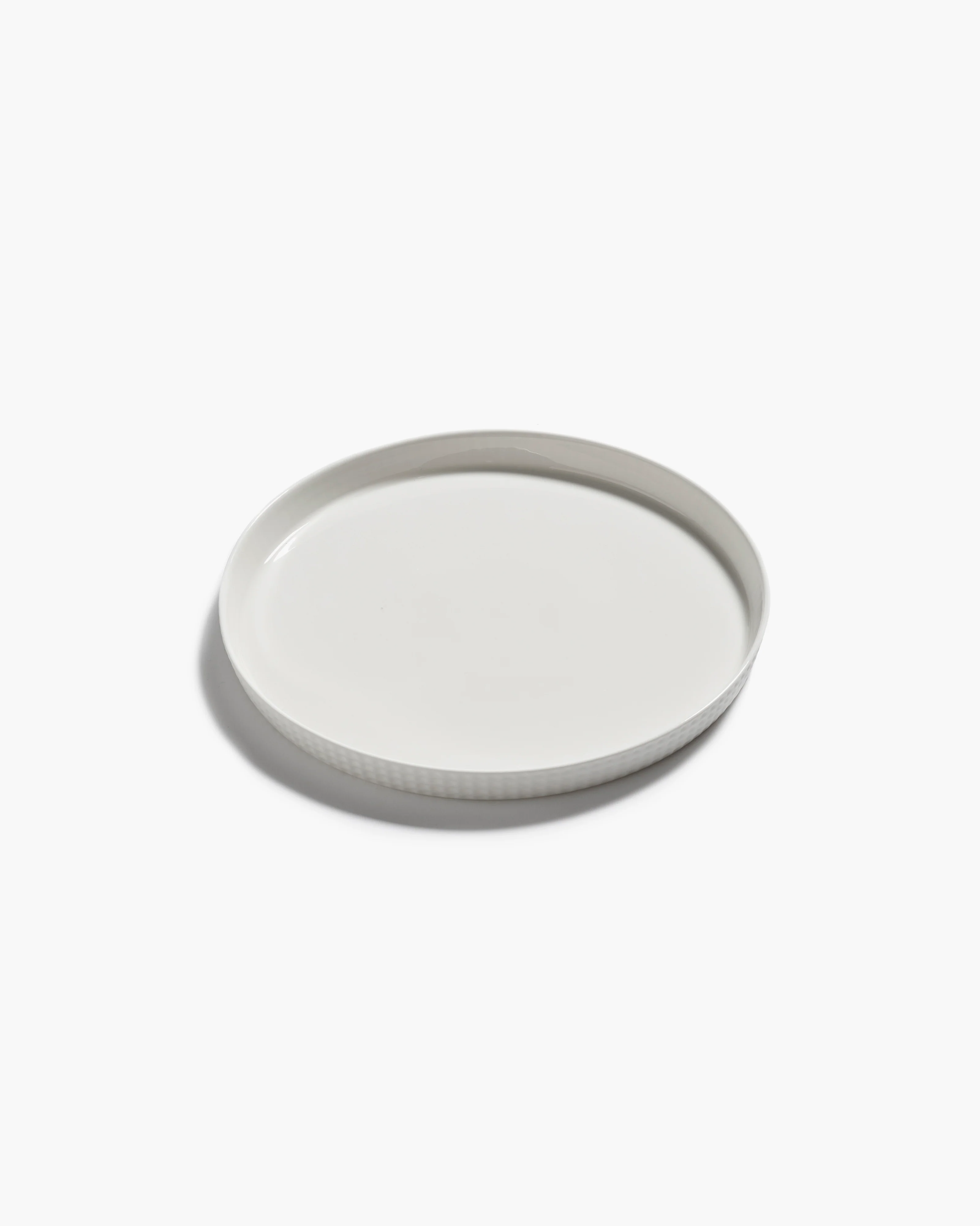 Starter plate raised edge white Nido - Image 2
