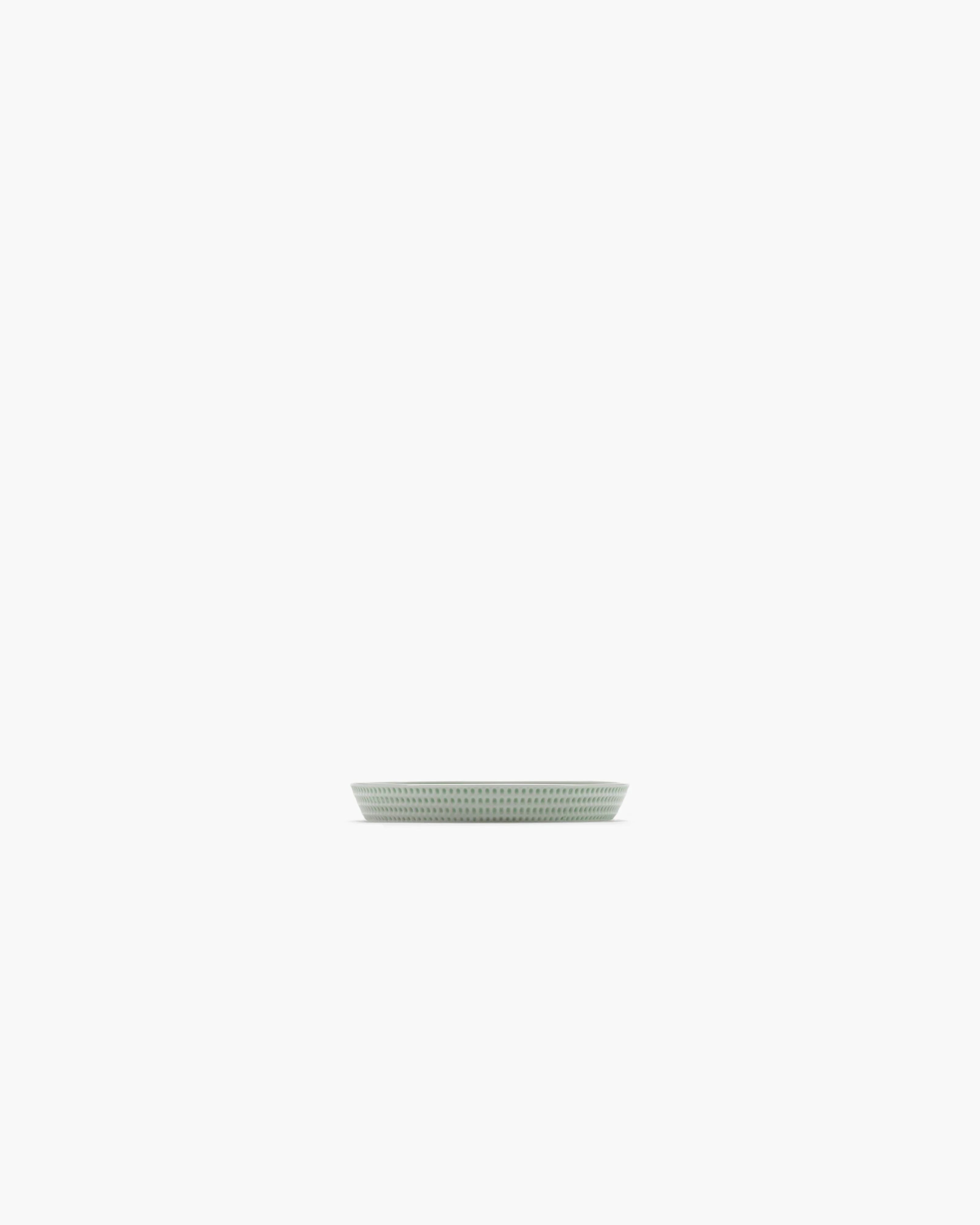 Bread plate raised edge green Nido - Image 3