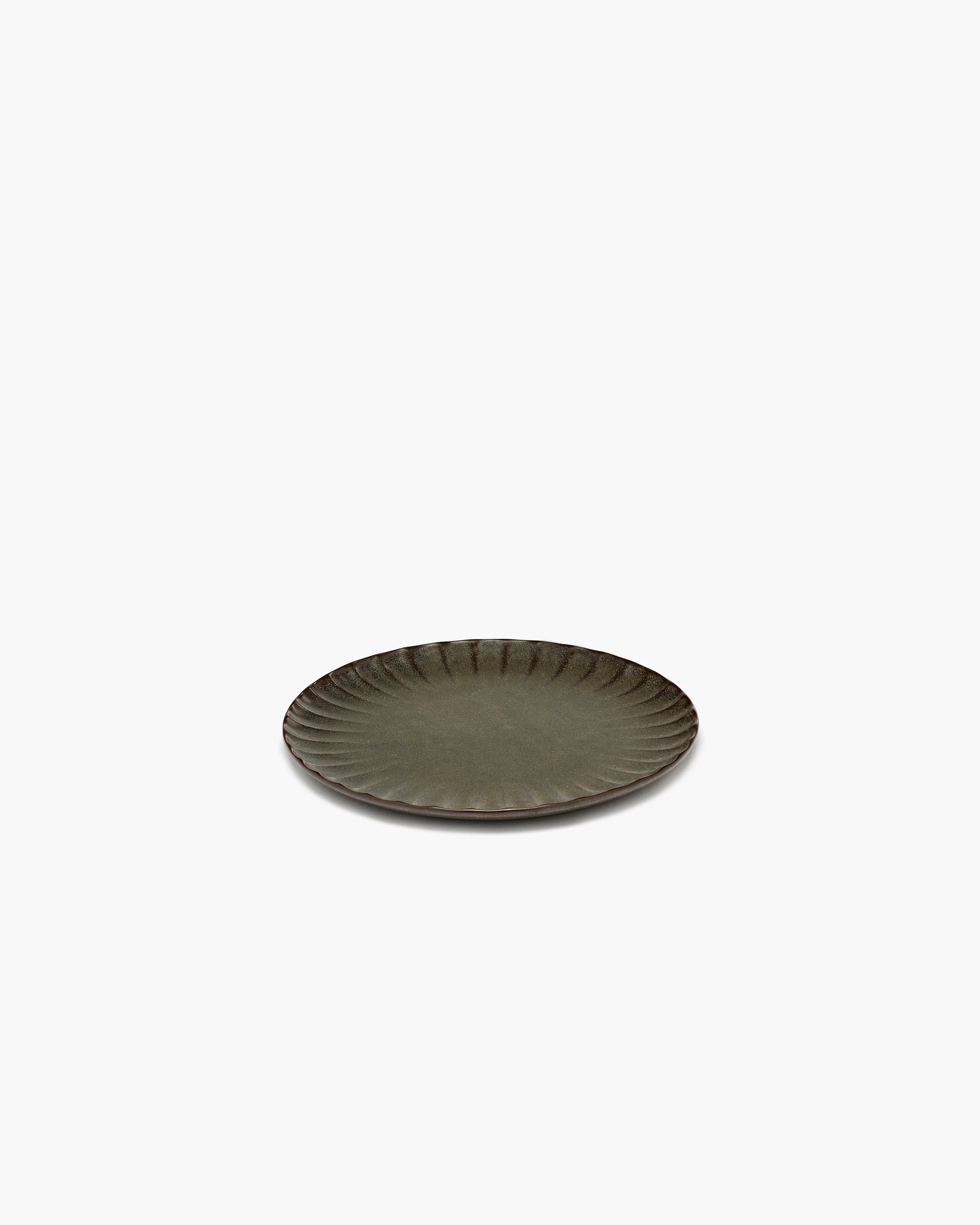 Breakfast plate S green Inku