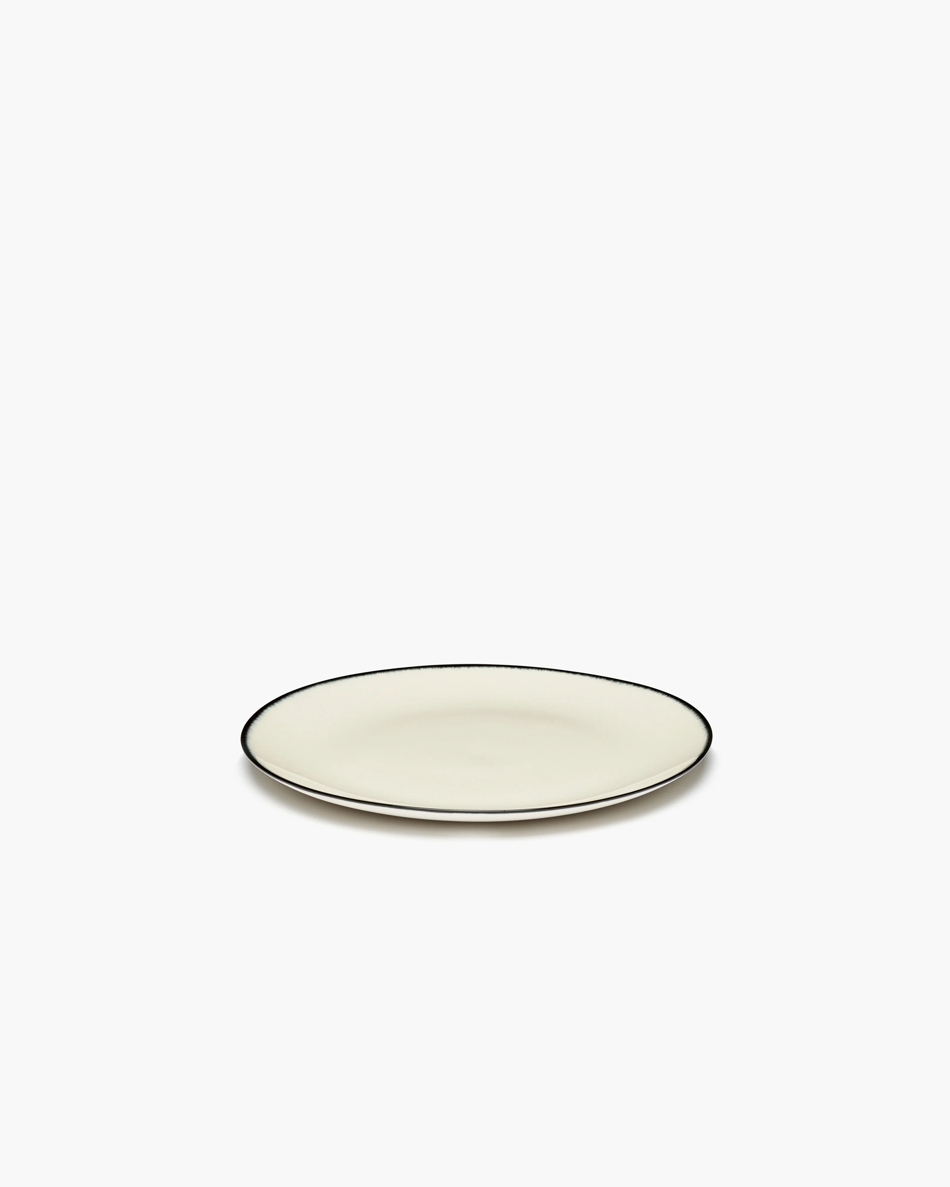 Breakfast plate white/black variation 1 Dé - Image 2
