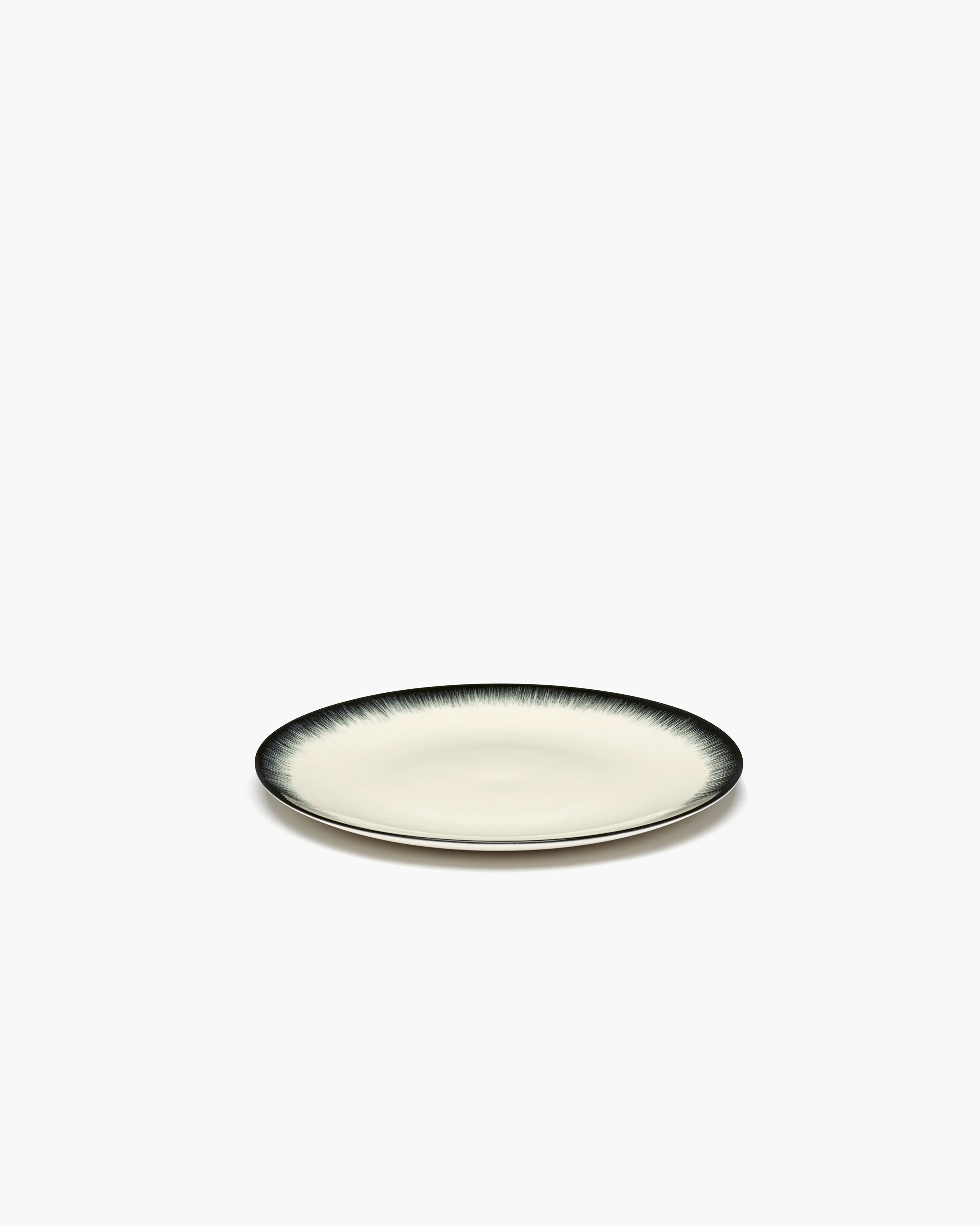 Breakfast plate white/black variation 3 DĂ© - Image 2