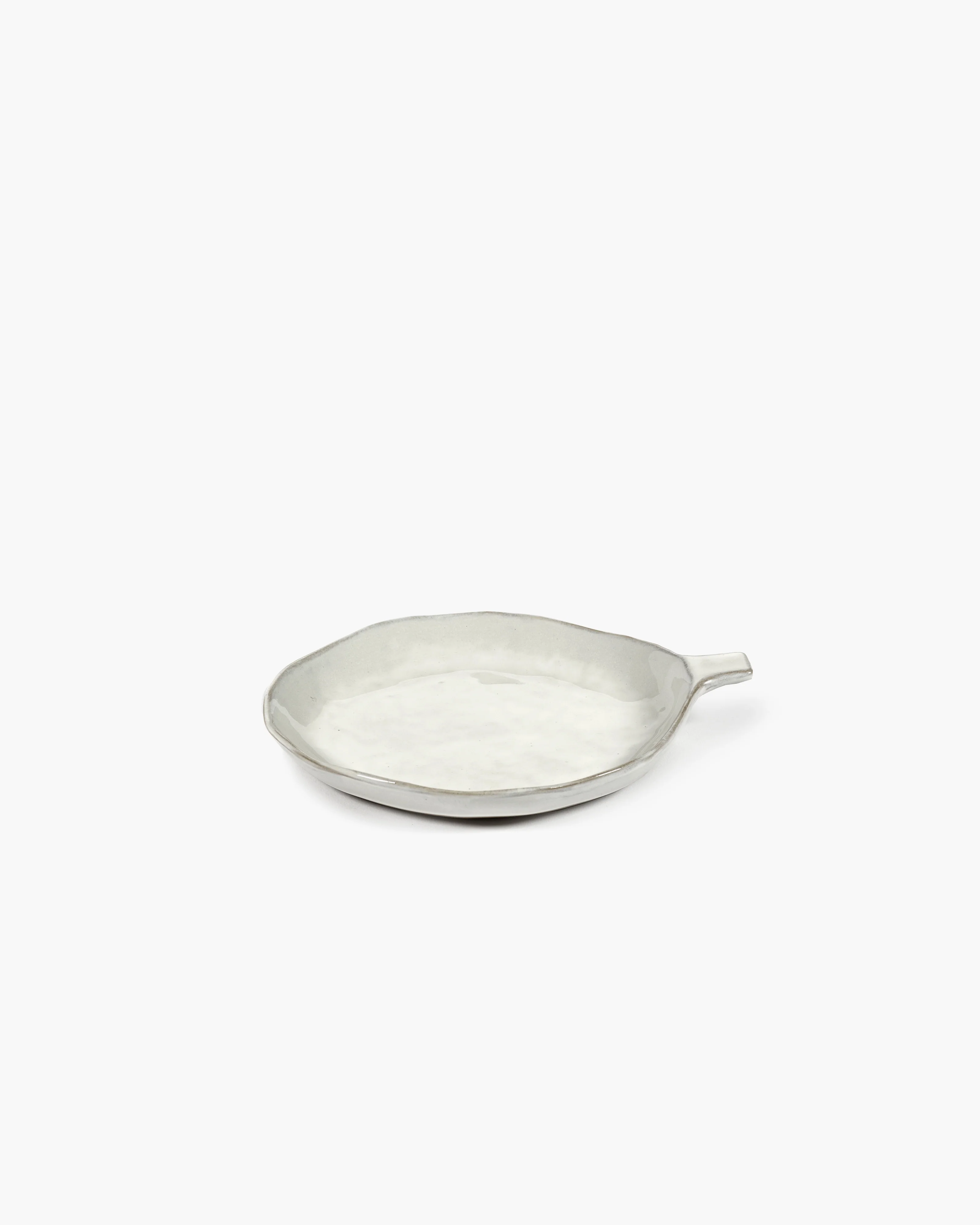 Plate with handle off-white La Mère - Image 3