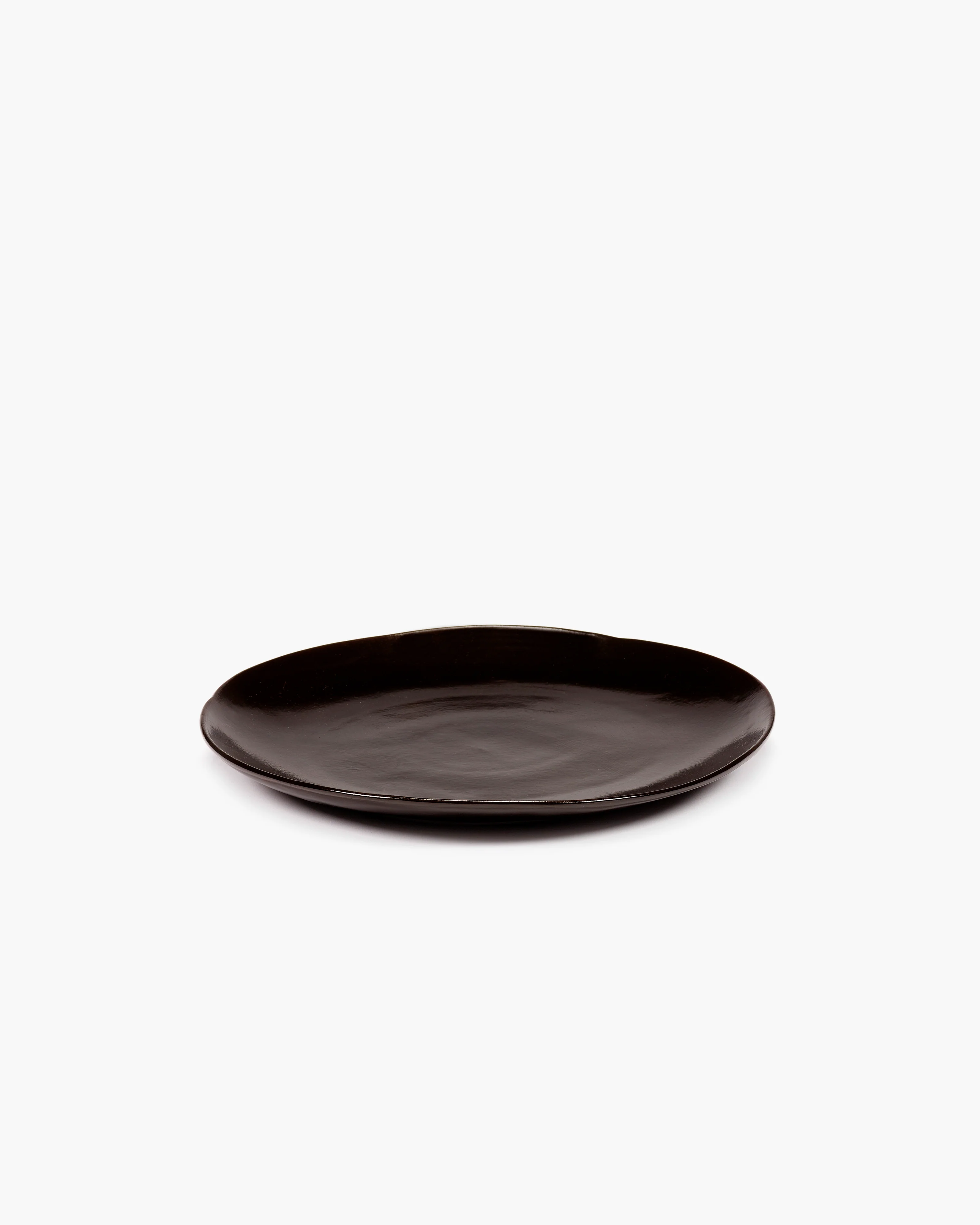 Dinner plate ebony La Mère