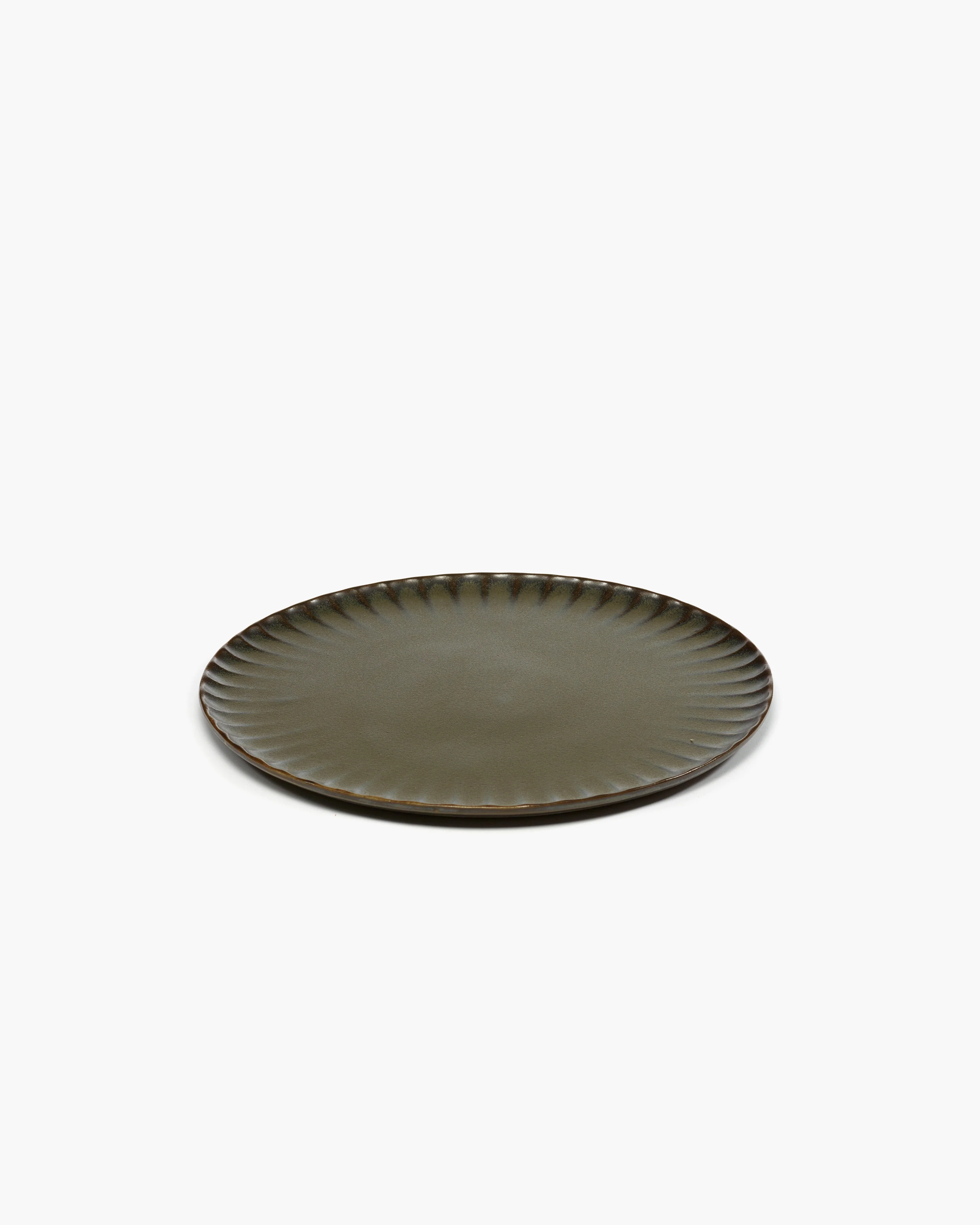 Dinner plate green Inku