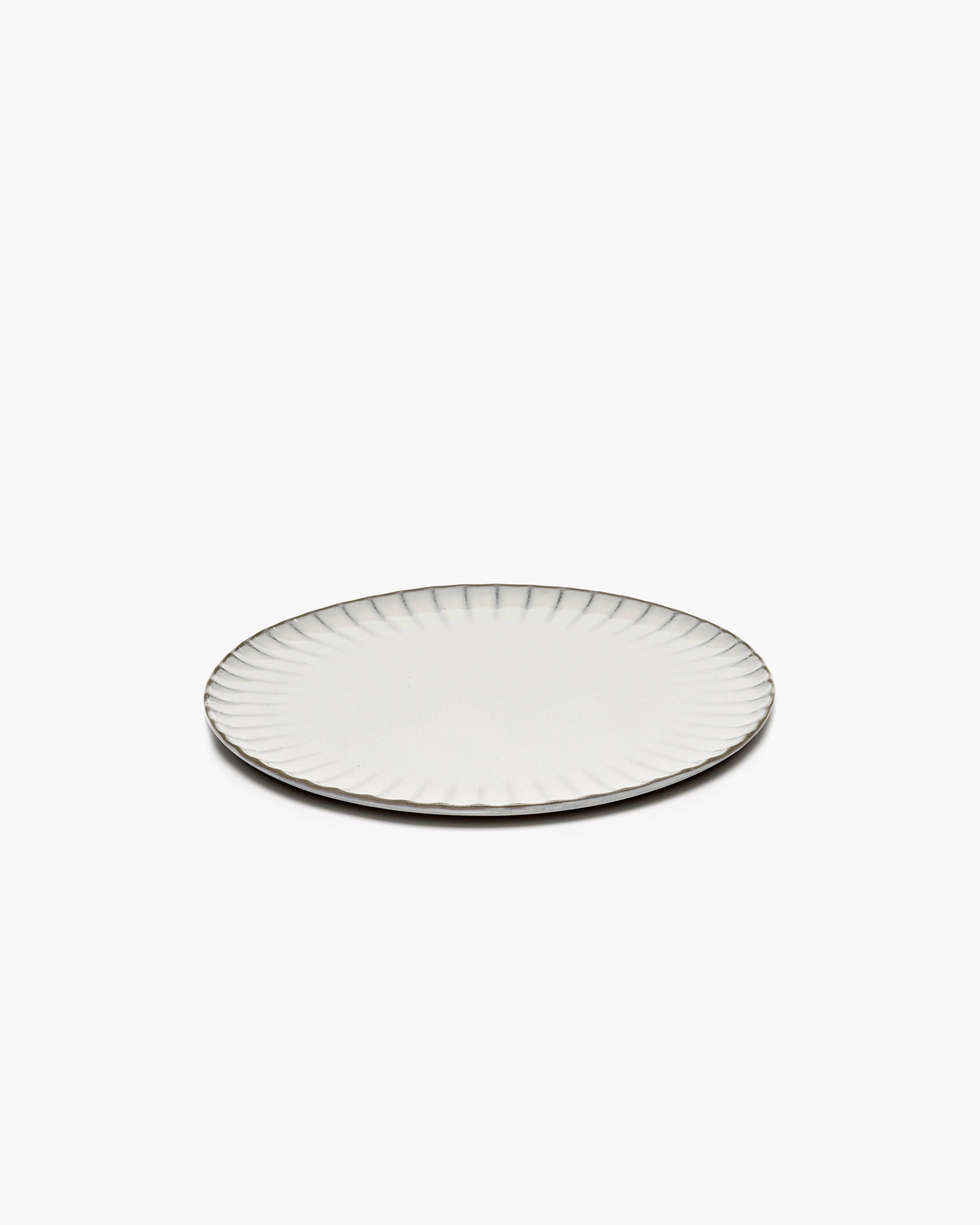 Dinner plate white Inku