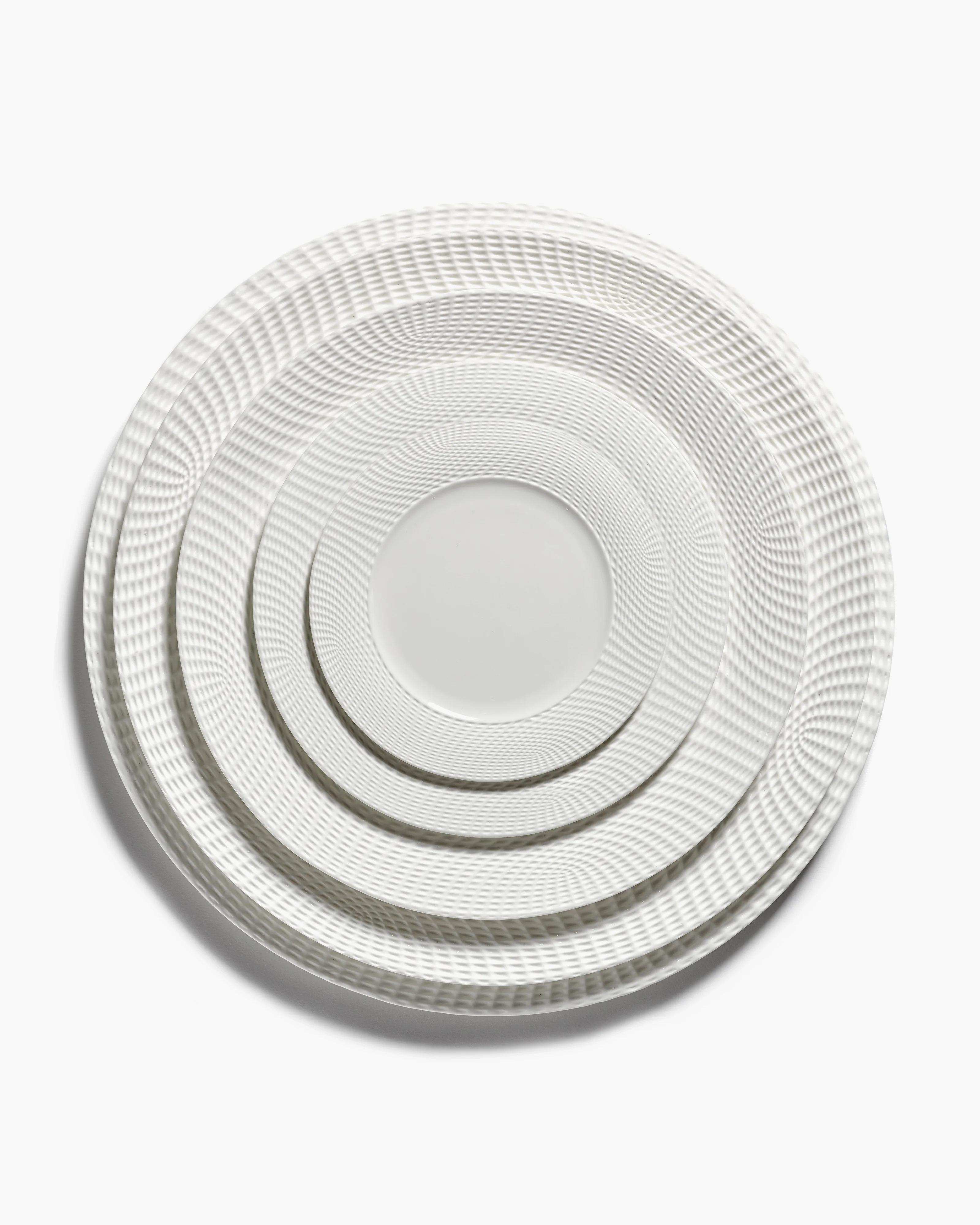 Serving plate white Nido - Image 3