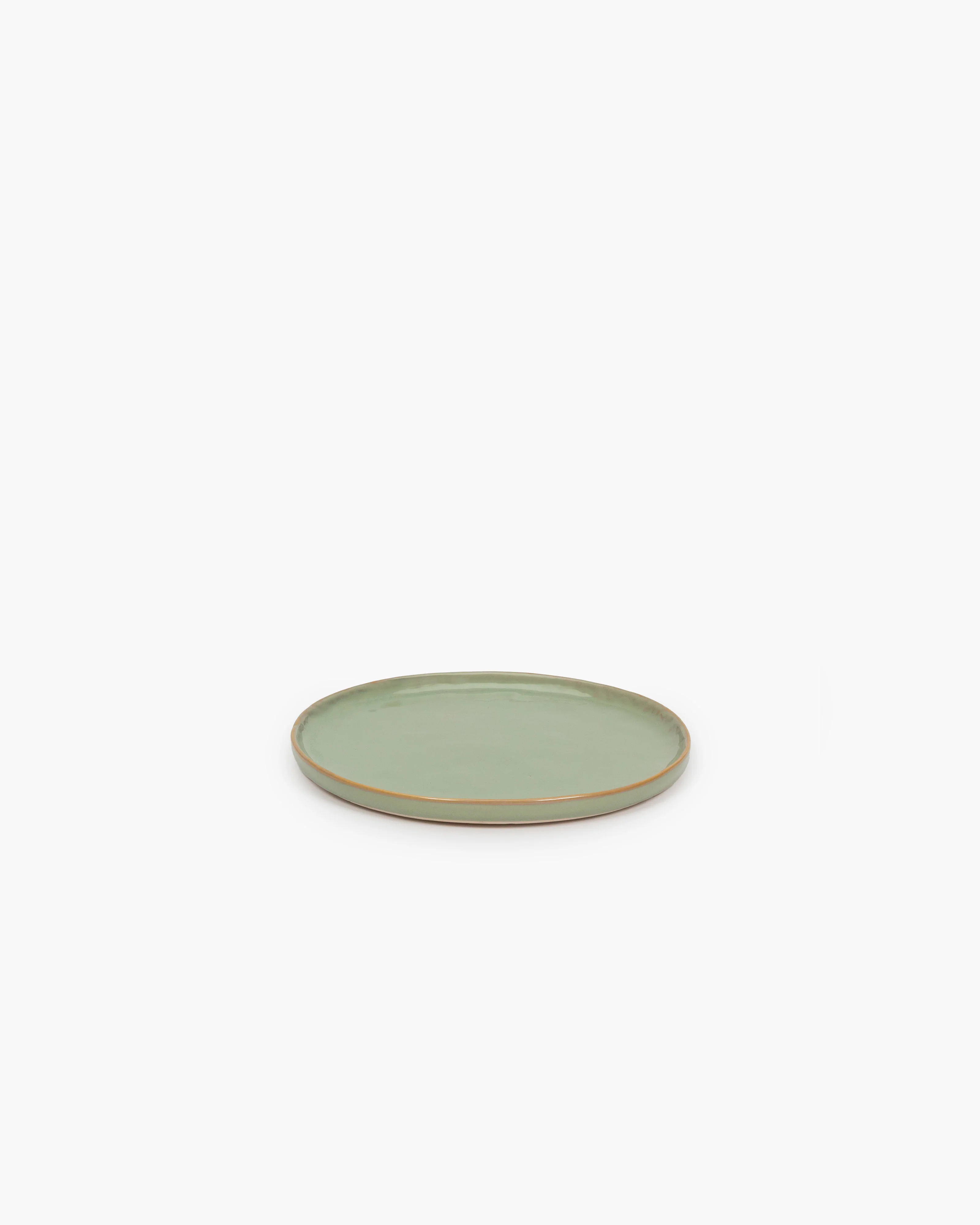 Dessert plate green Pure